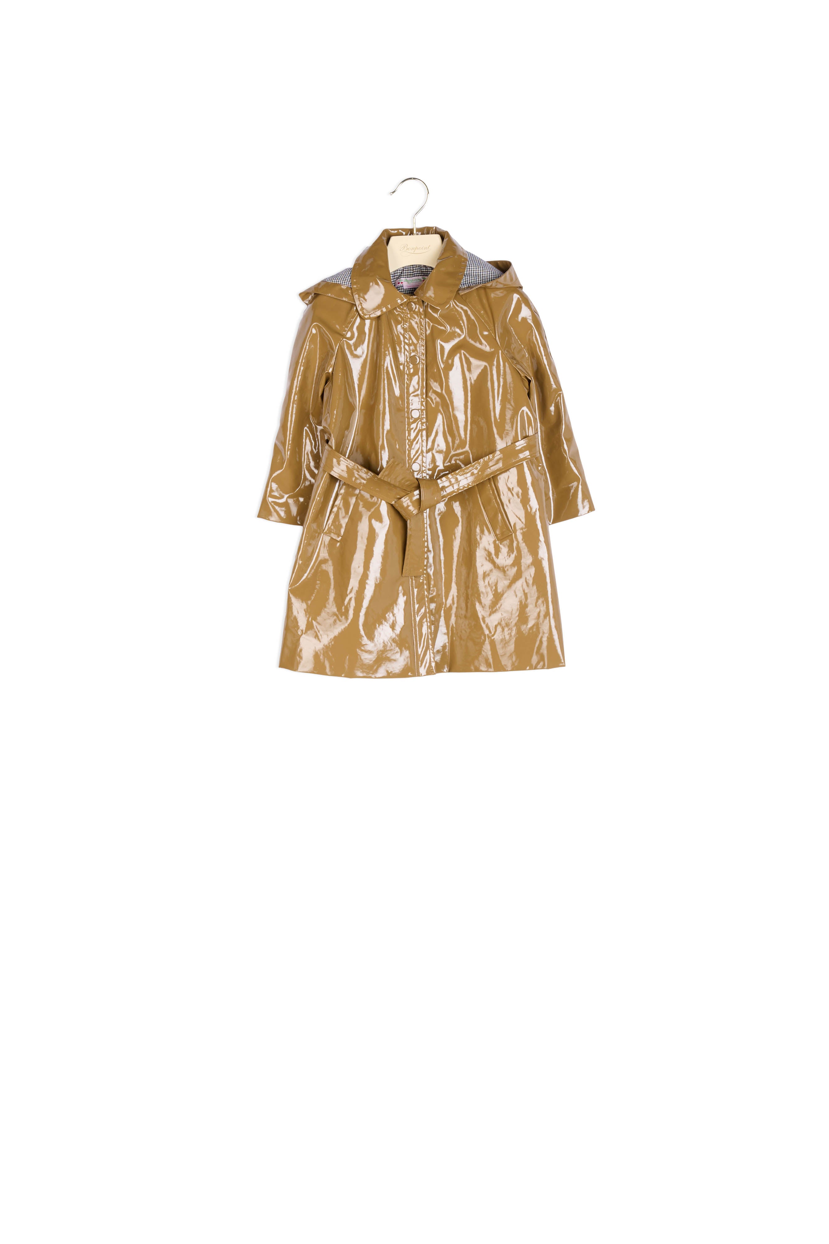 Trench déperlant verni - Bonpoint vintage