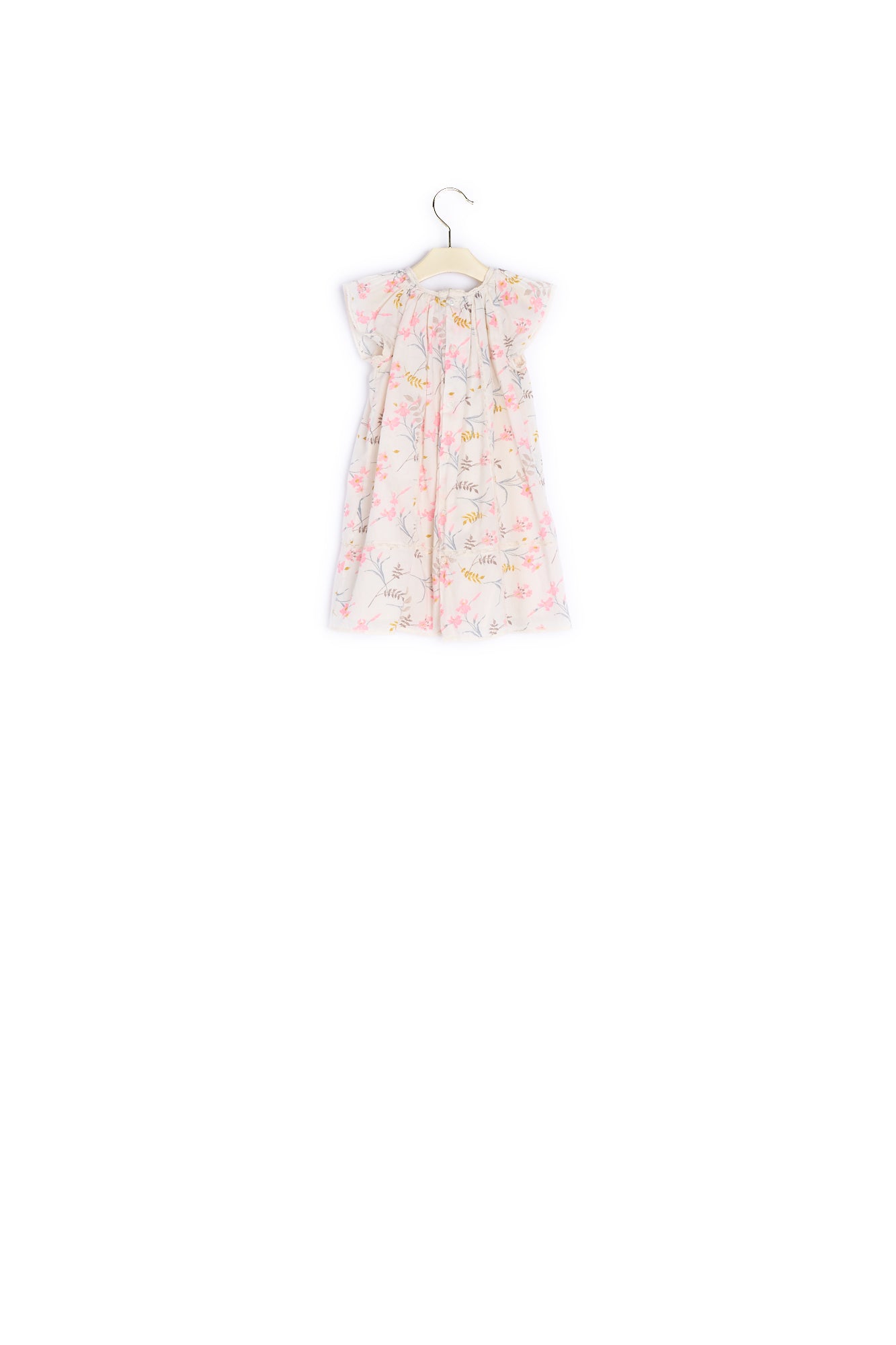Robe florale à détails dentelle Lilly - Bonpoint vintage