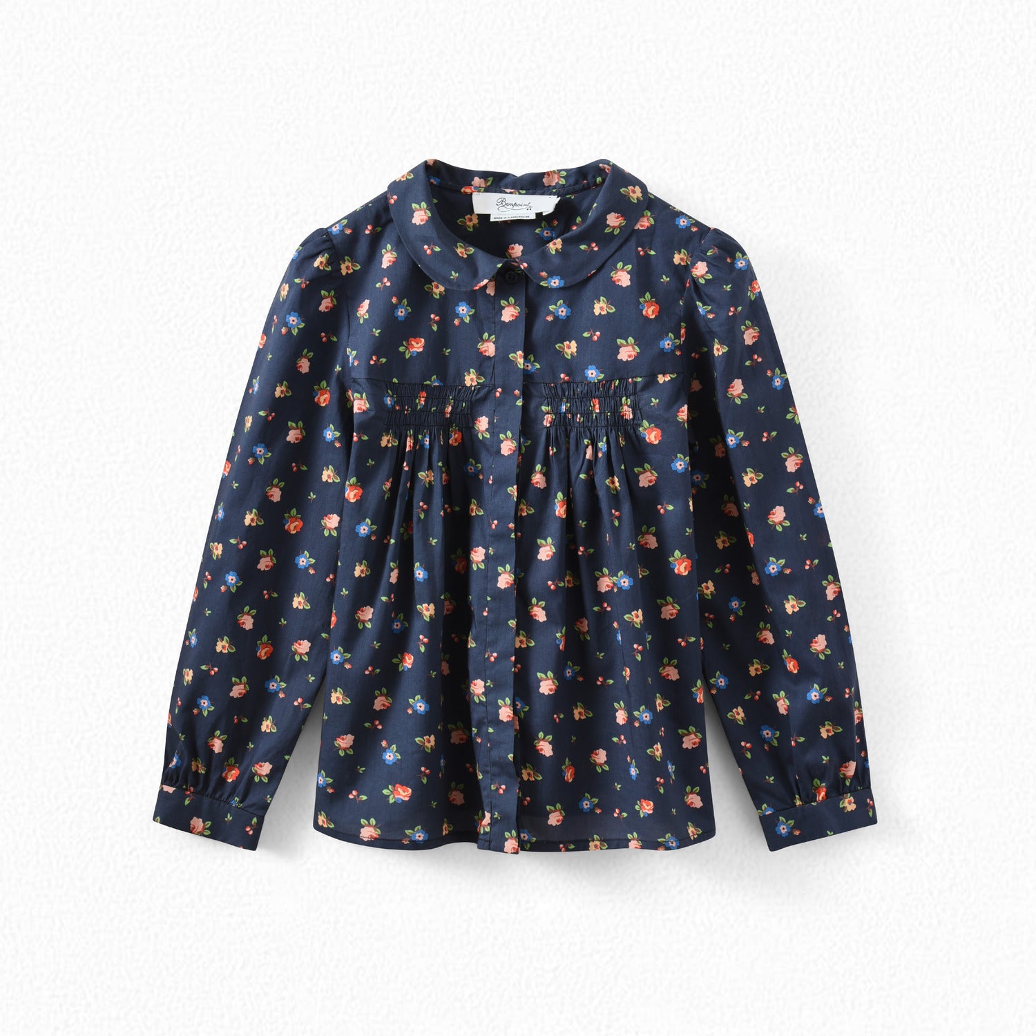 Blouse tissu Liberty exclusif - Bonpoint vintage