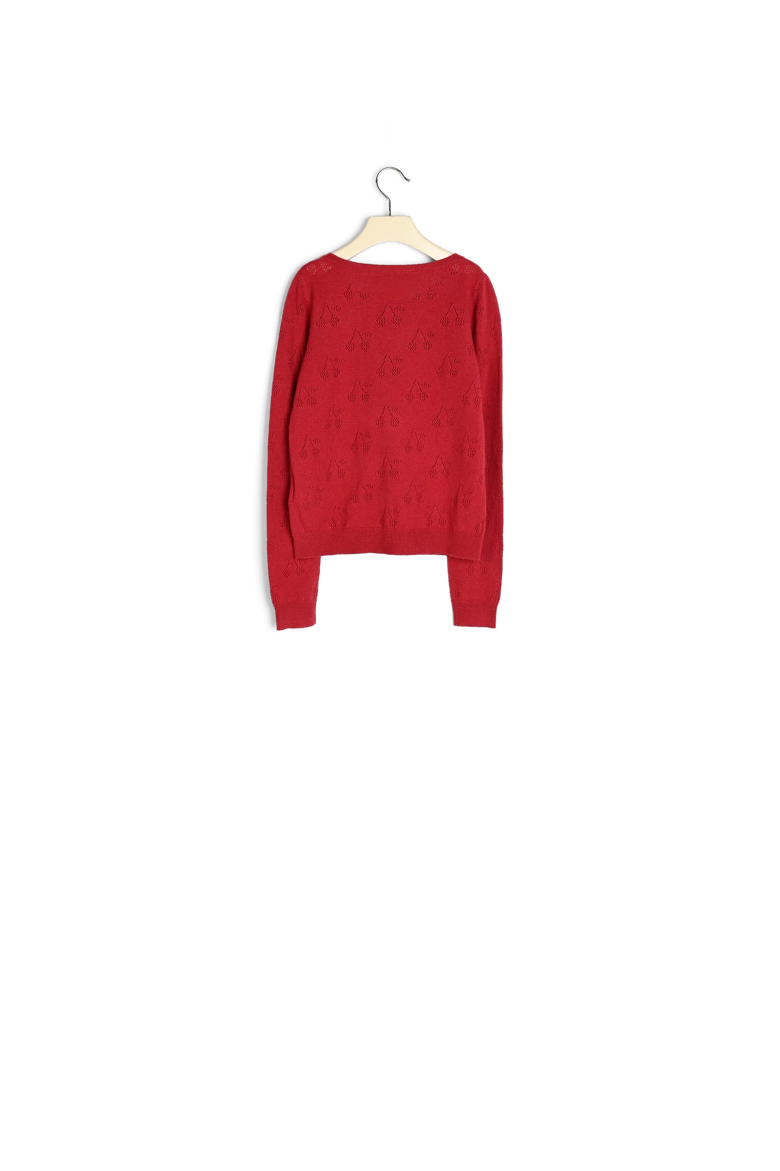 Cardigan en cachemire ajouré - Bonpoint vintage