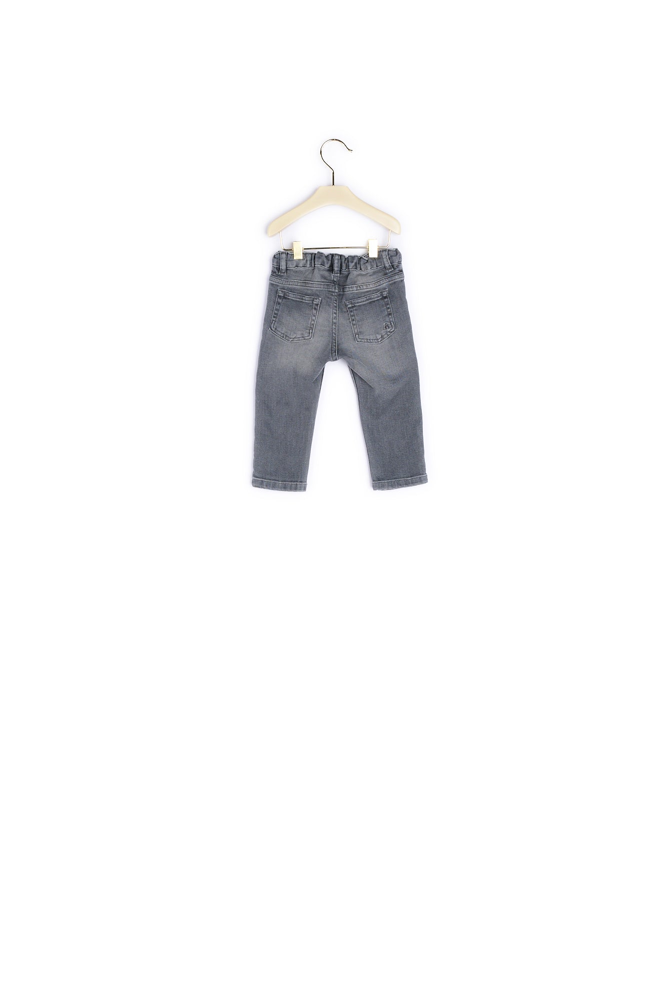 Pantalon denim taille élastiquée - Bonpoint vintage
