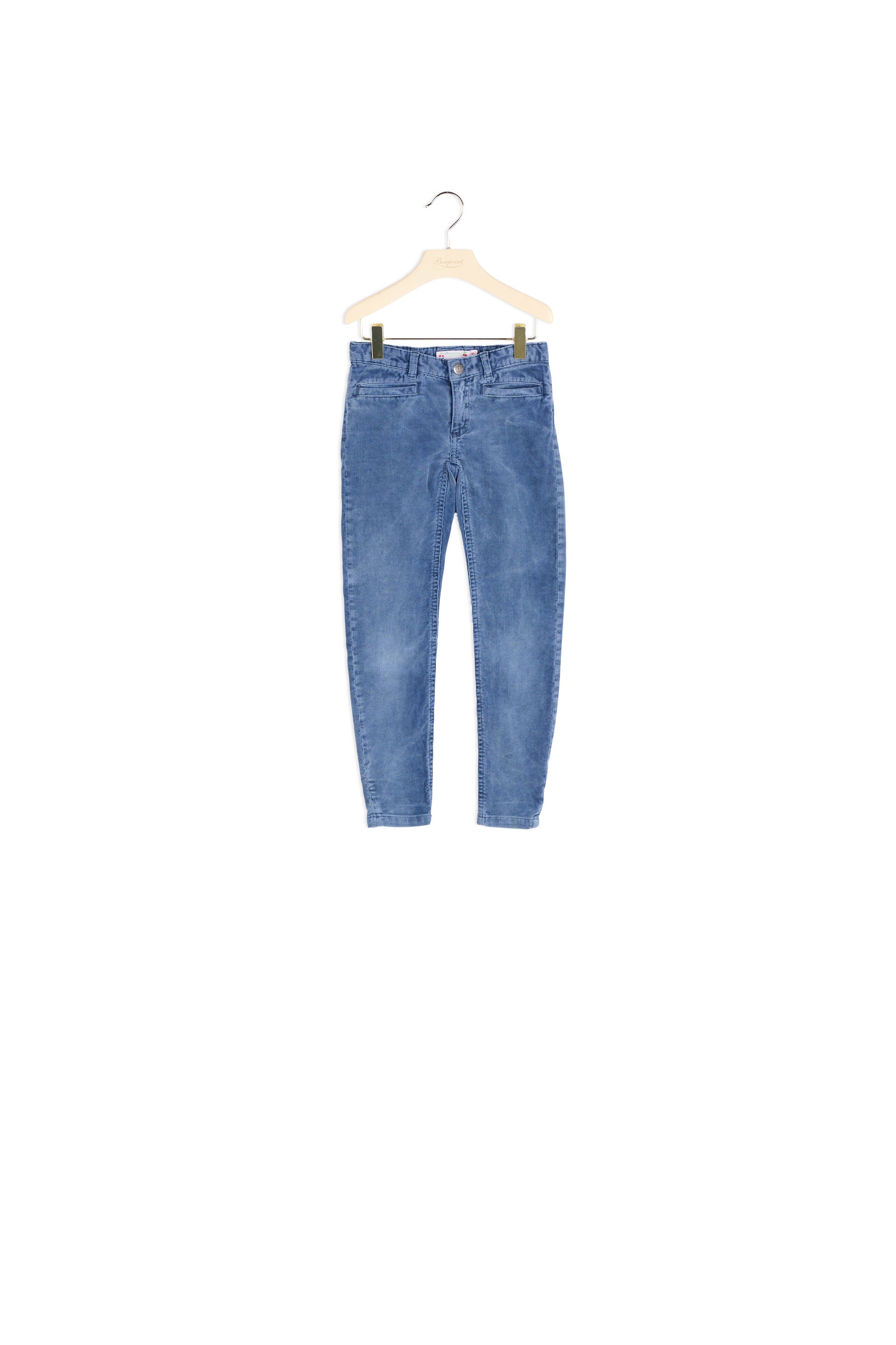 Pantalon slim en velours milleraies - Bonpoint vintage