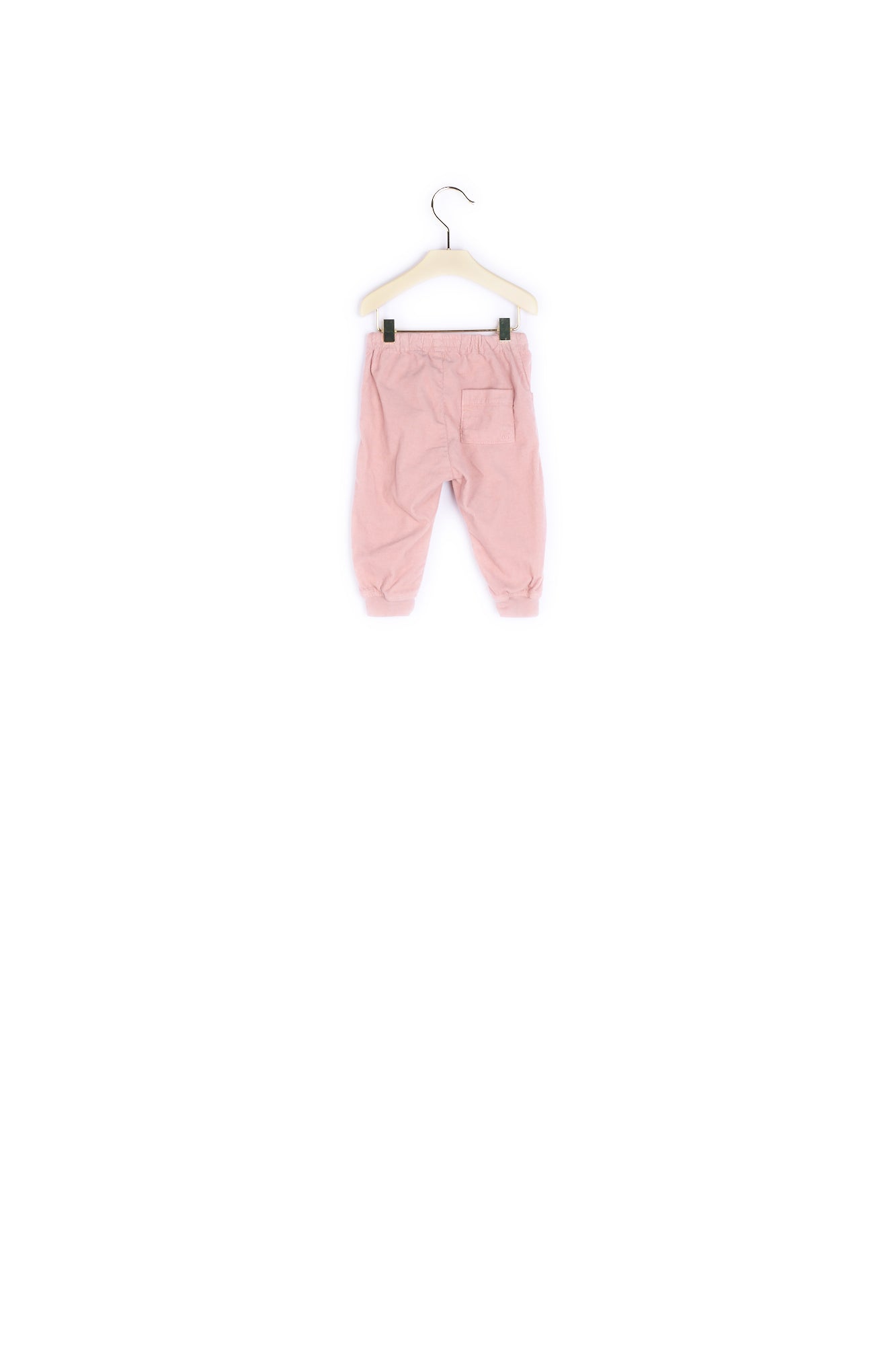 Pantalon bébé élastiqué en velours milleraies - Bonpoint vintage