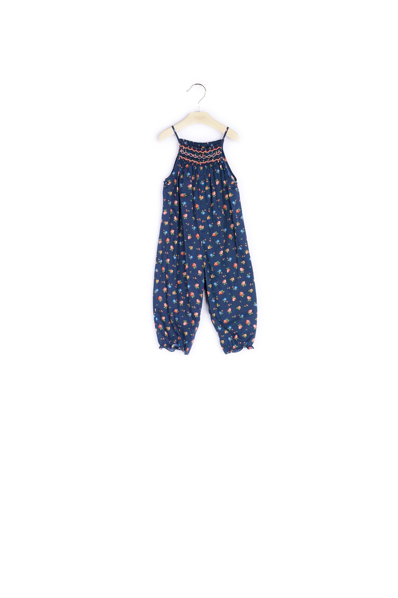 Salopette en tissu Liberty bébé - Bonpoint vintage
