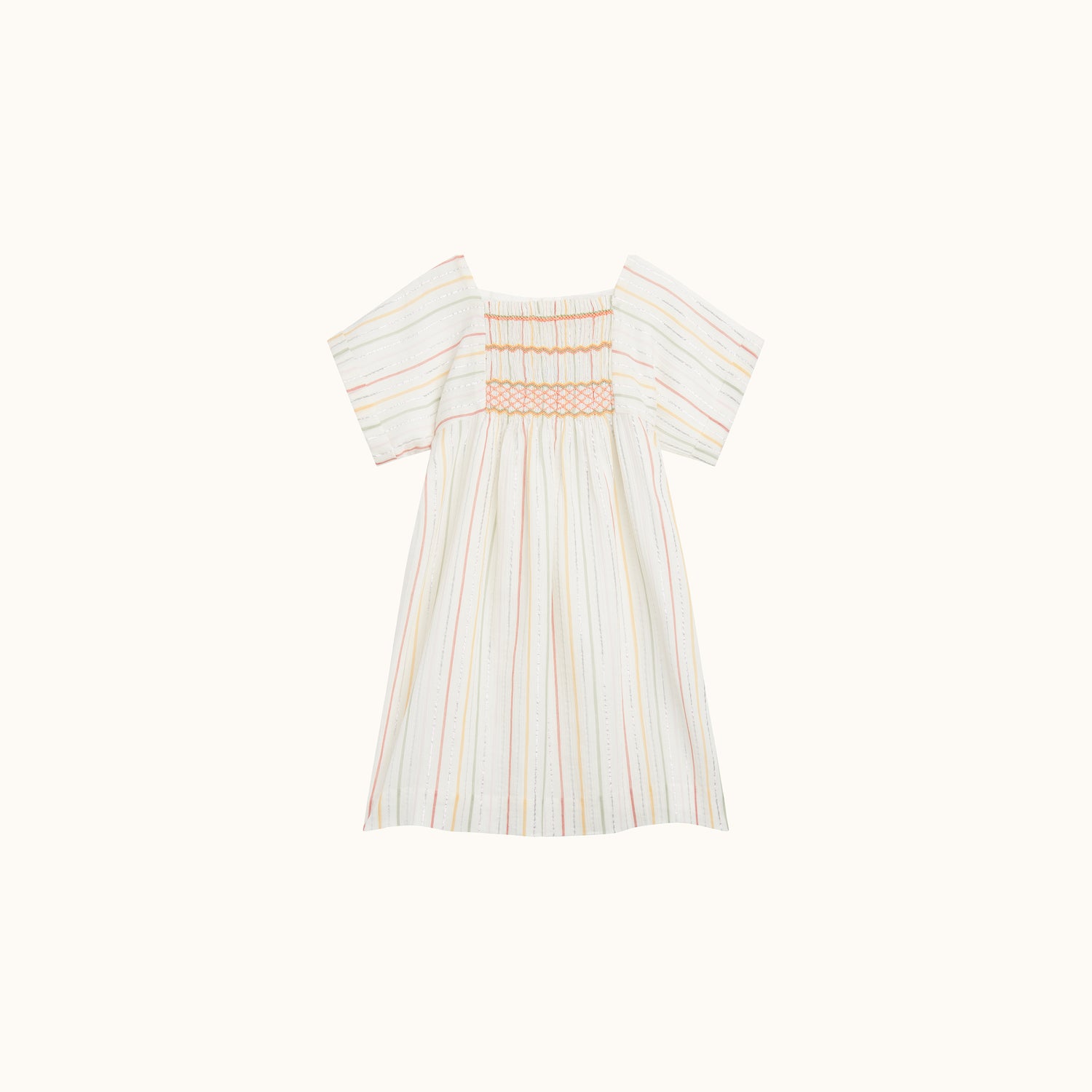 Robe Paysanne rayures - Bonpoint vintage