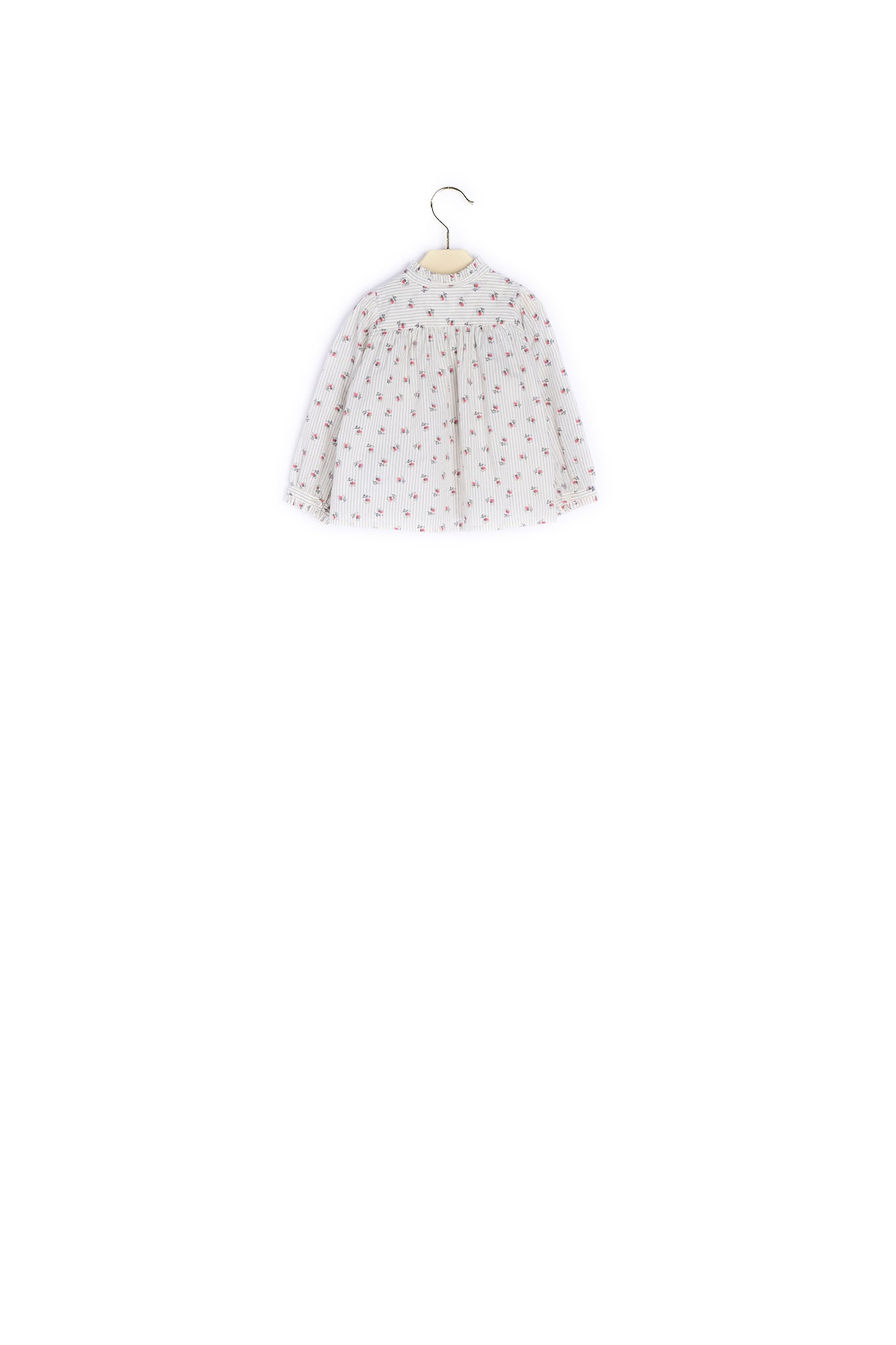 Chemisier imprimé asymétrique bébé - Bonpoint vintage