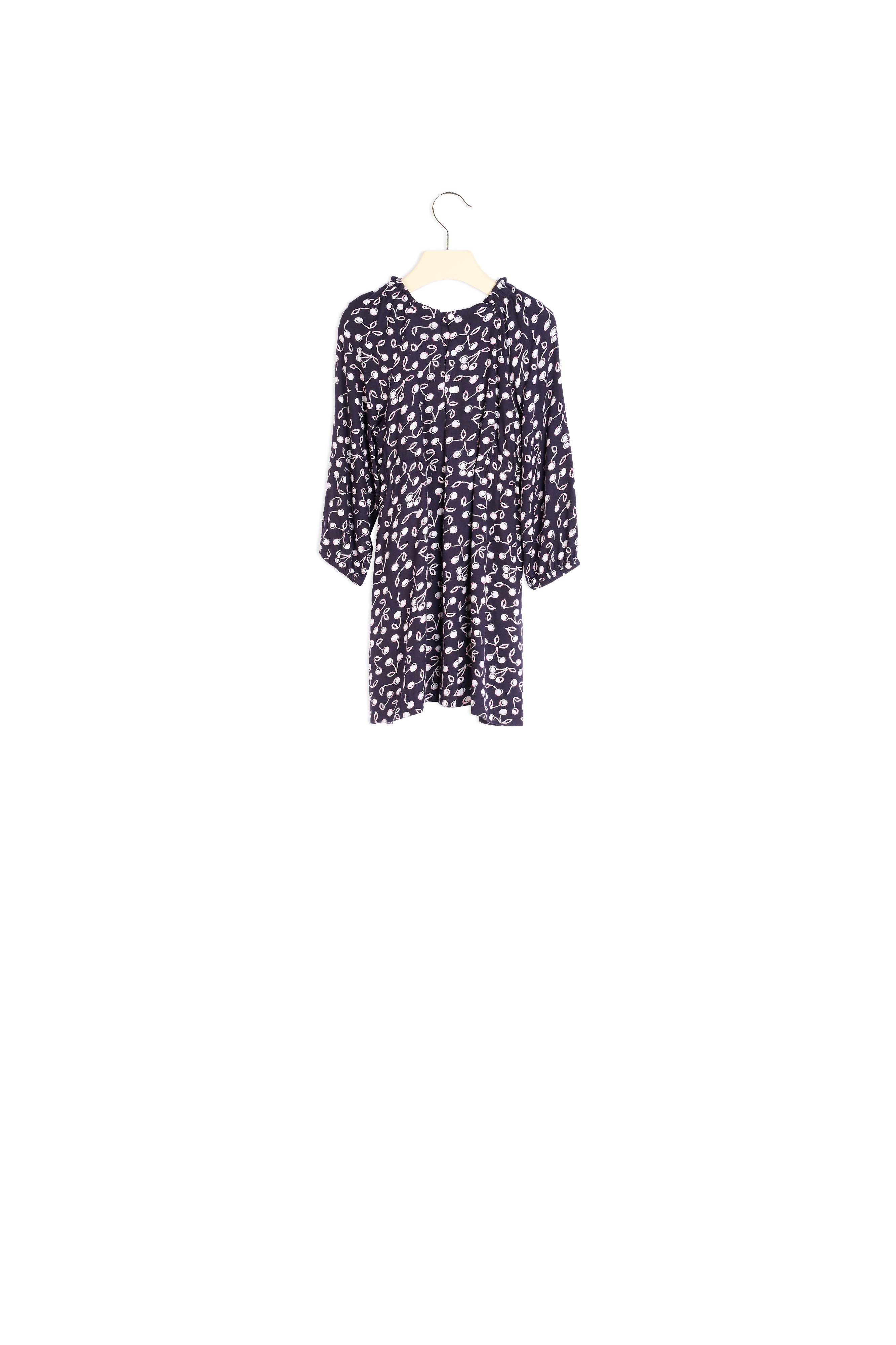 Robe en twill imprimé cerises - Bonpoint vintage