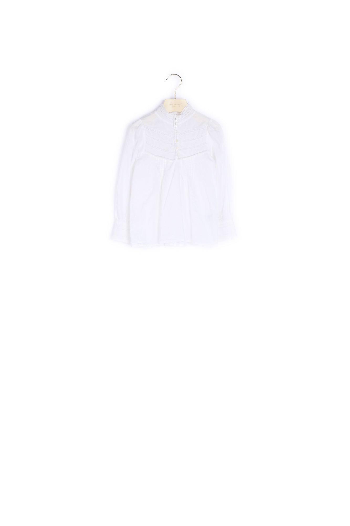 Blouse à plastron - Bonpoint vintage