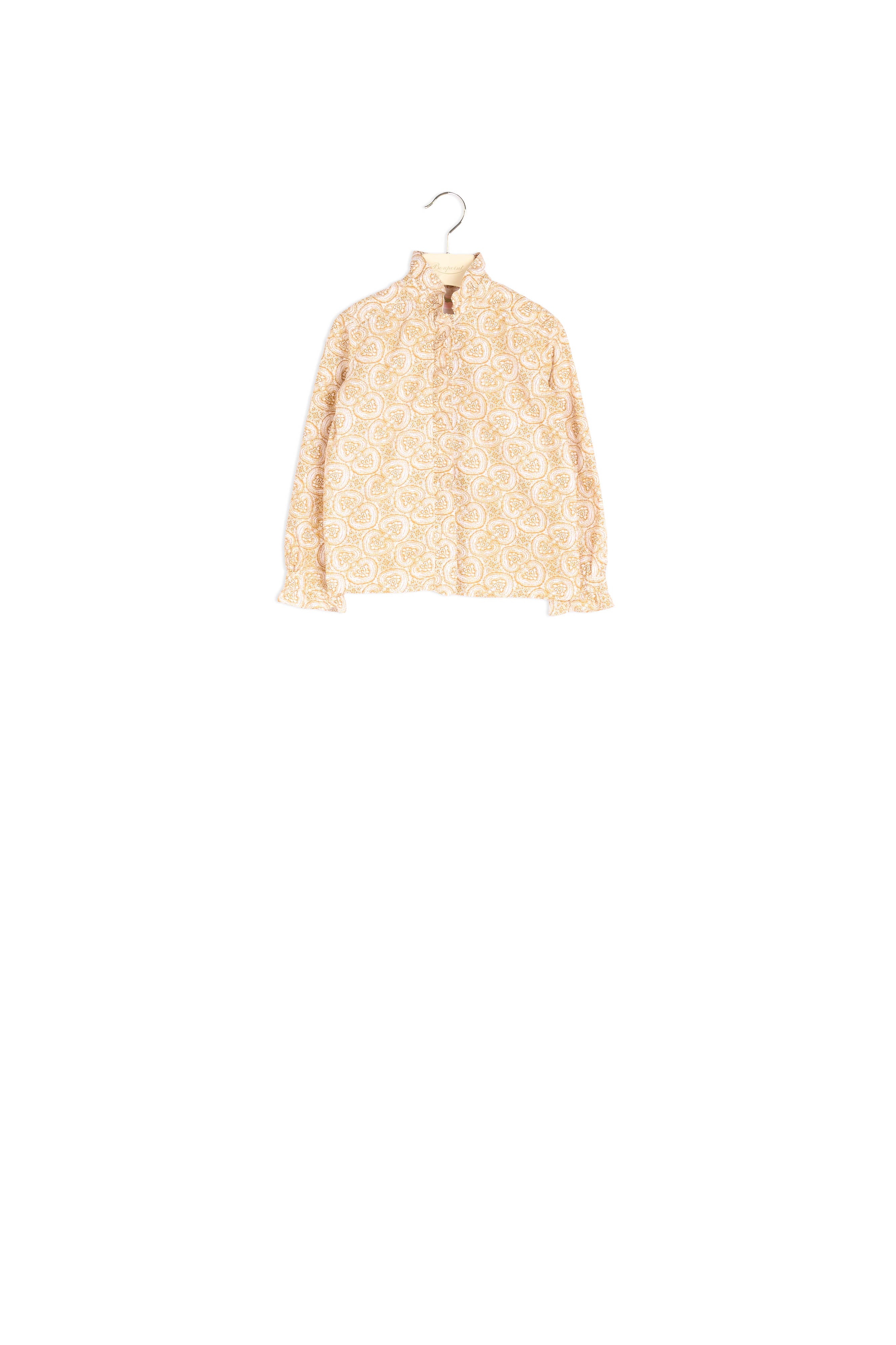 Blouse en coton bio imprimé - Bonpoint vintage