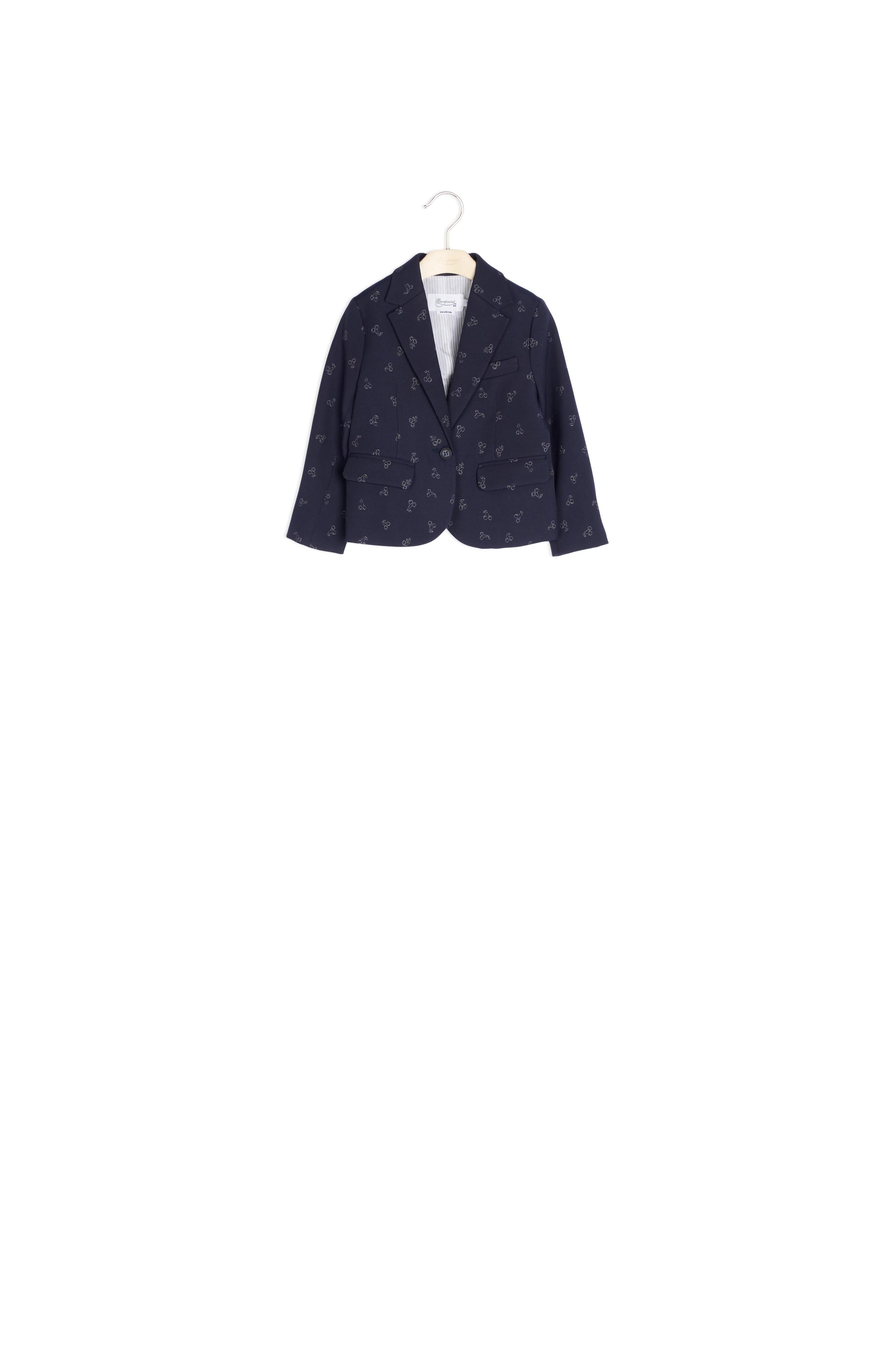 Veste en jacquard - Bonpoint vintage
