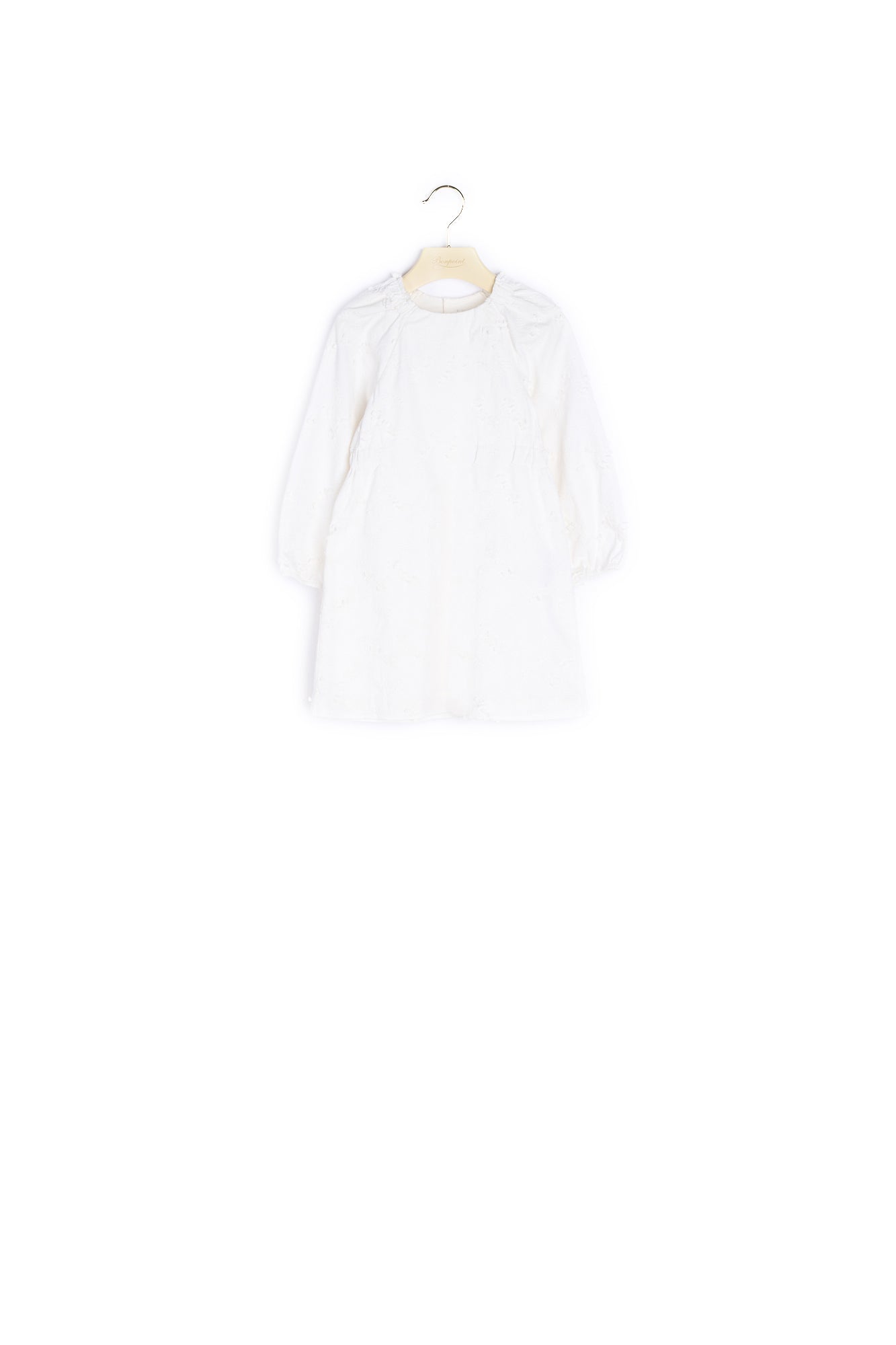 Robe fille en twill brodé - Bonpoint vintage