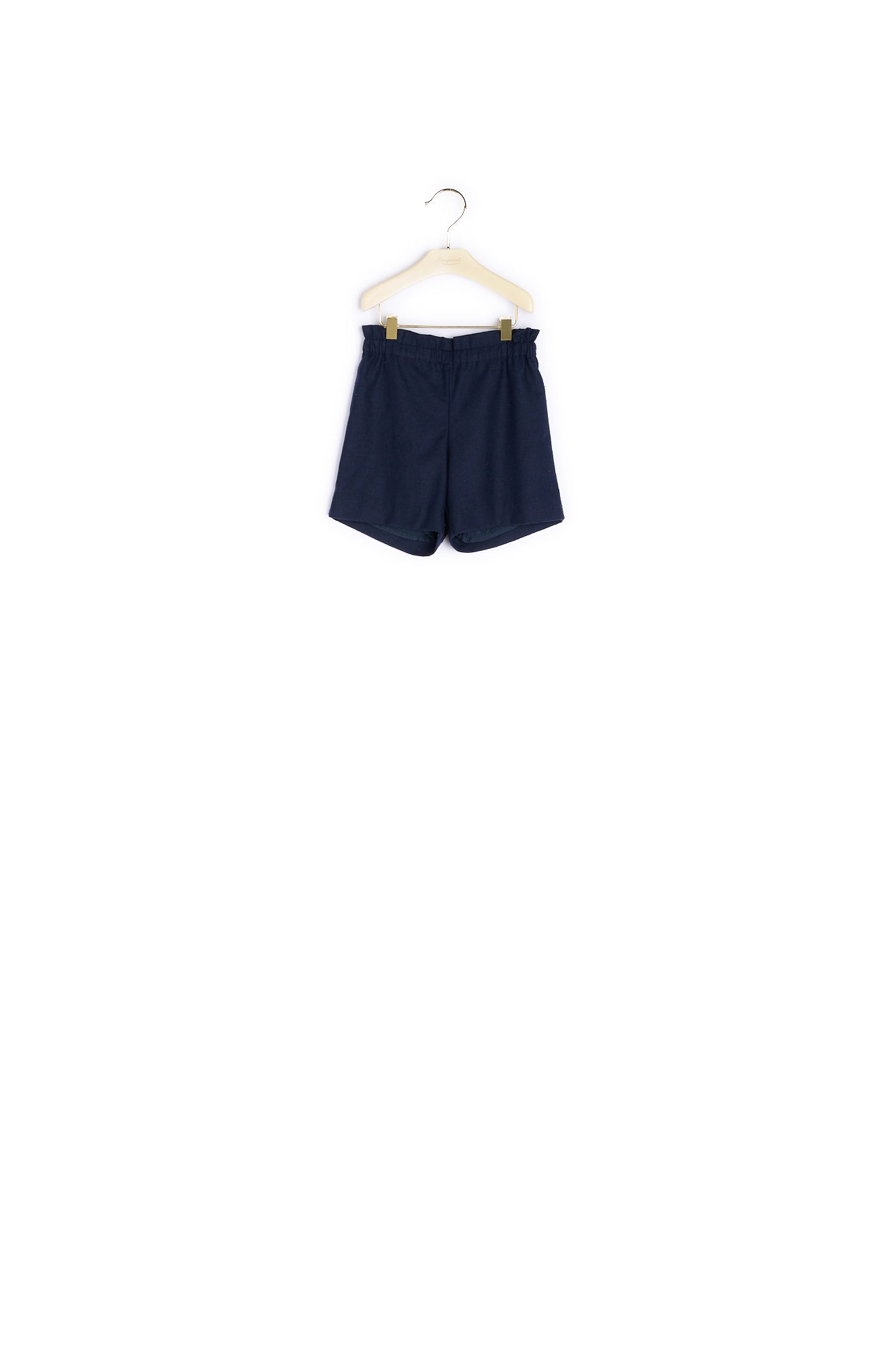 Short élastiqué en flanelle - Bonpoint vintage