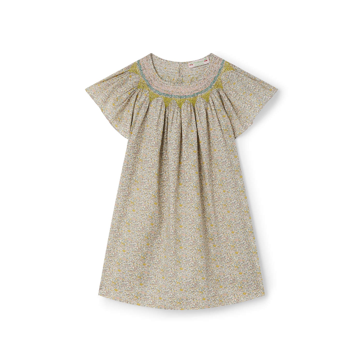 Robe en coton Liberty fille - Bonpoint vintage