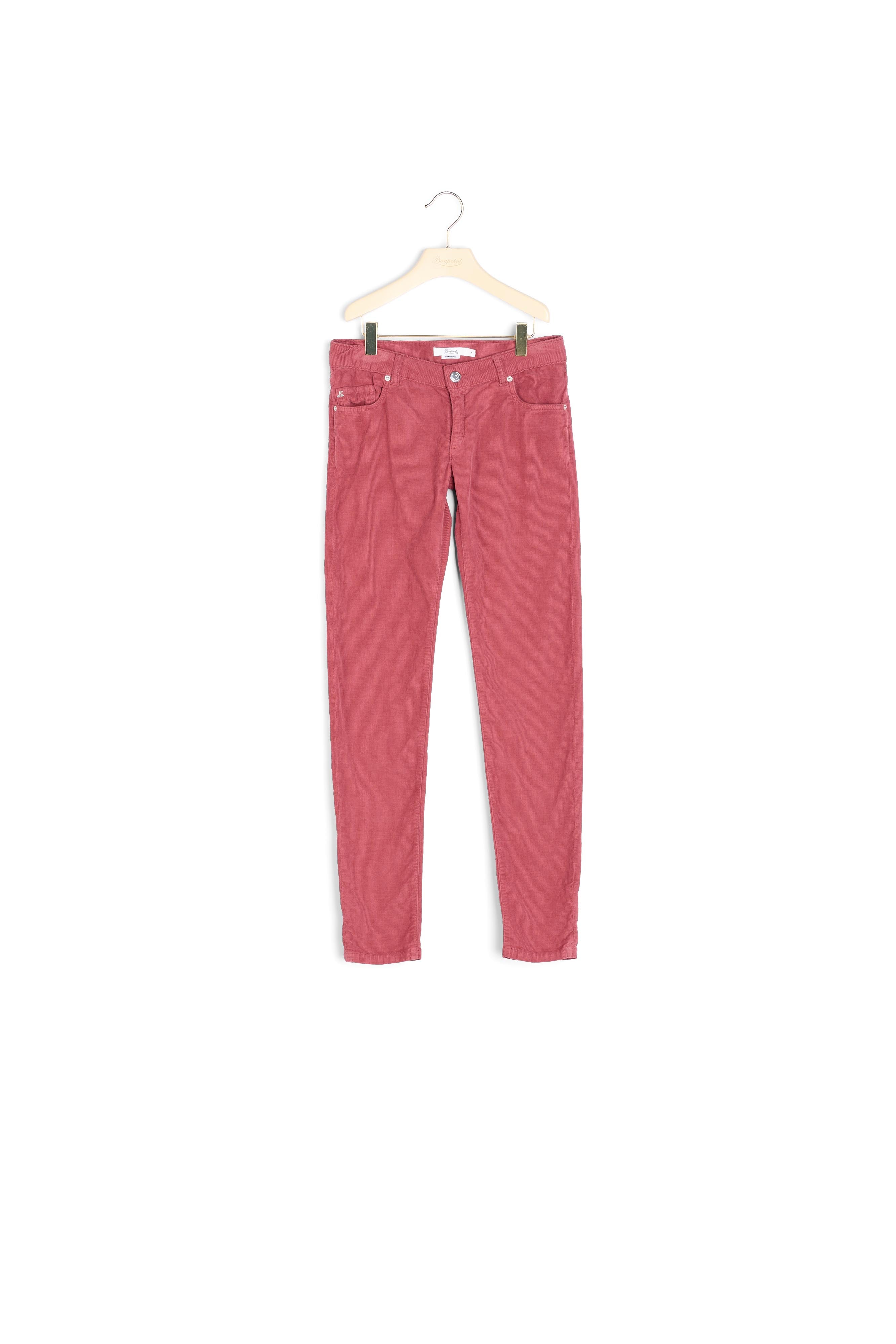 Pantalon slim en velours milleraies - Bonpoint vintage