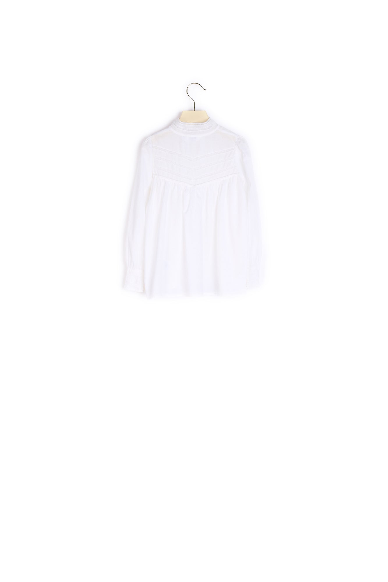 Blouse à plastron fille - Bonpoint vintage