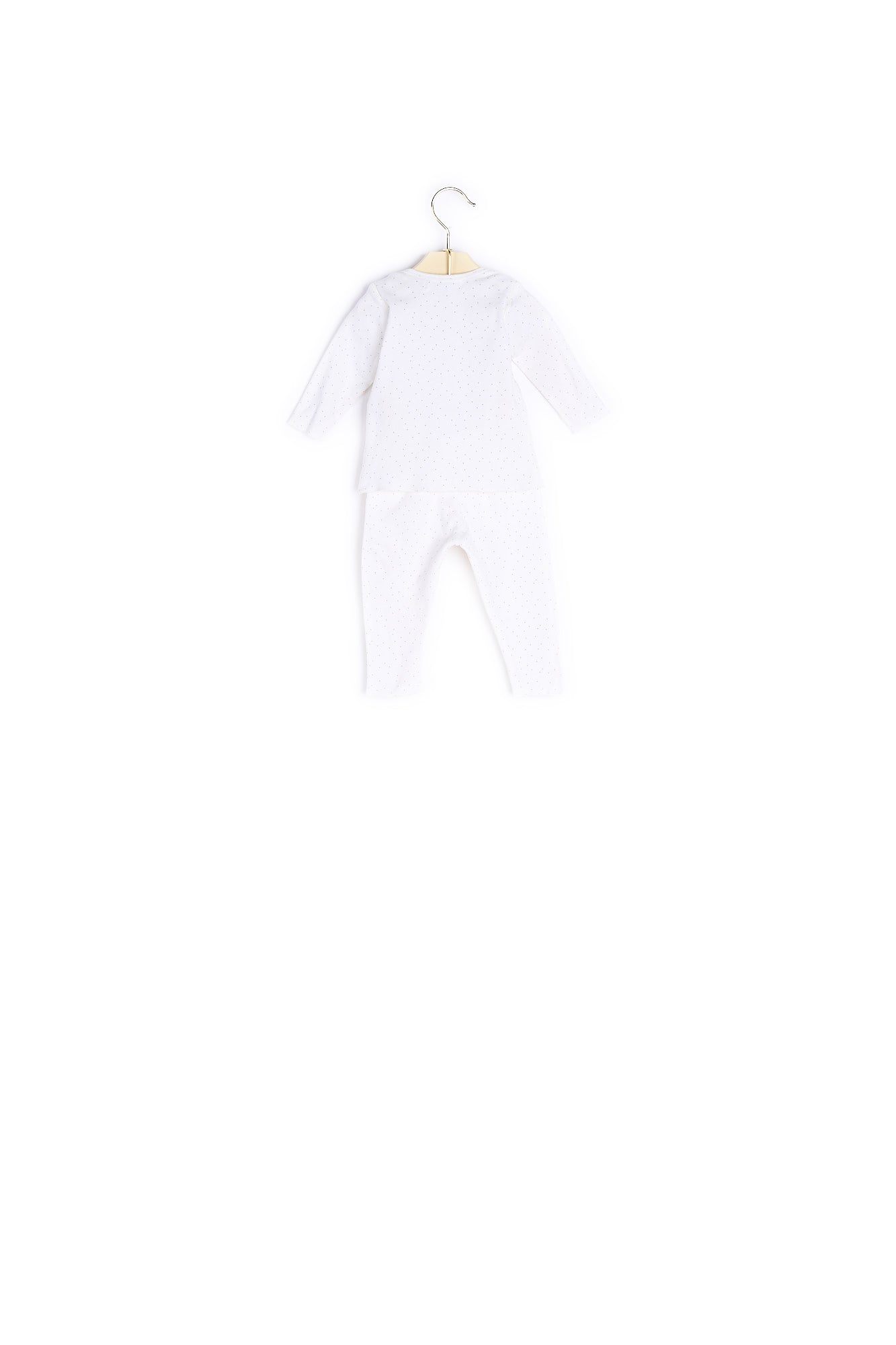 Ensemble en coton bio imprimé bébé imprimé - Bonpoint vintage