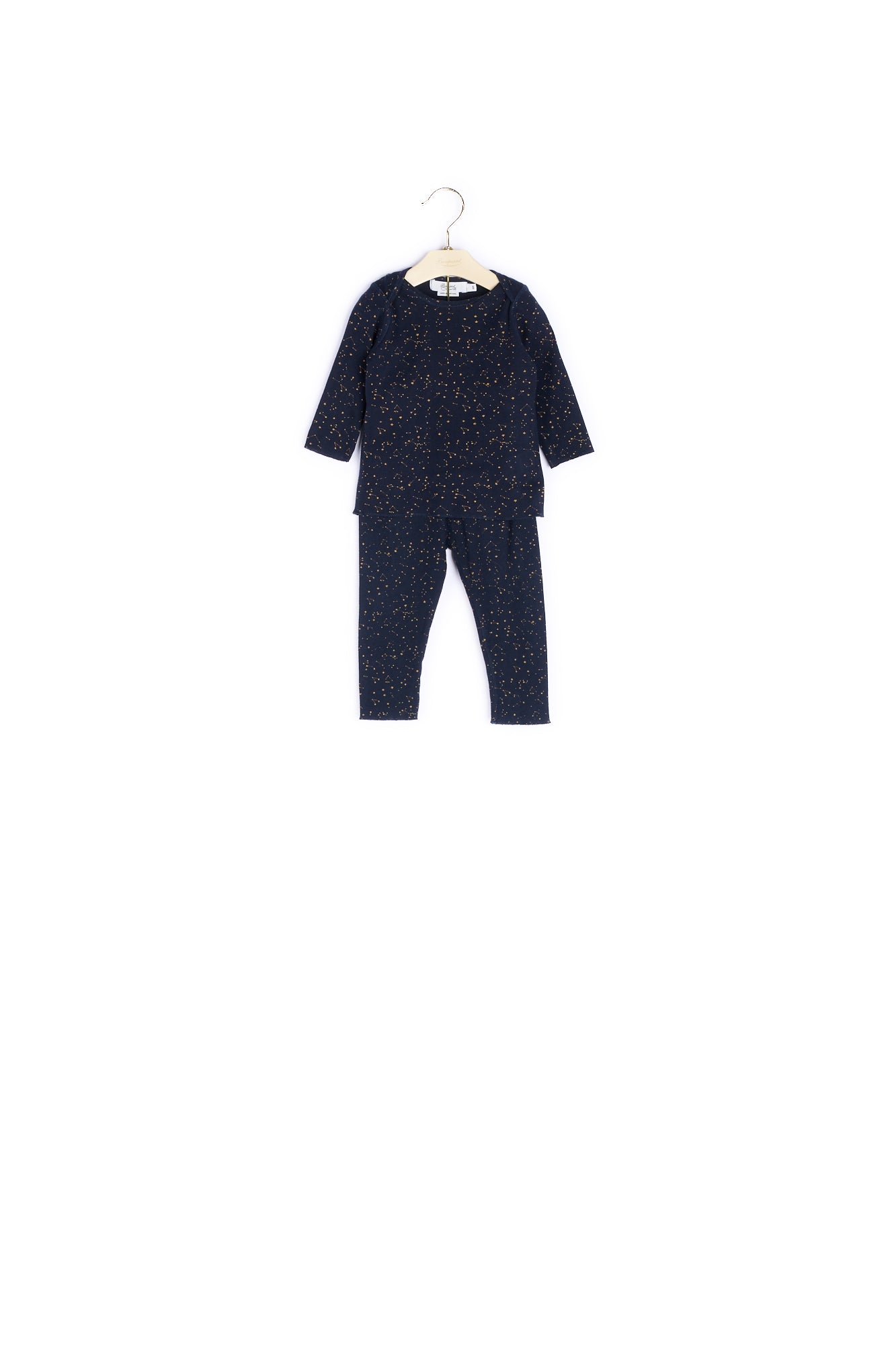 Ensemble en coton bio imprimé bébé - Bonpoint vintage