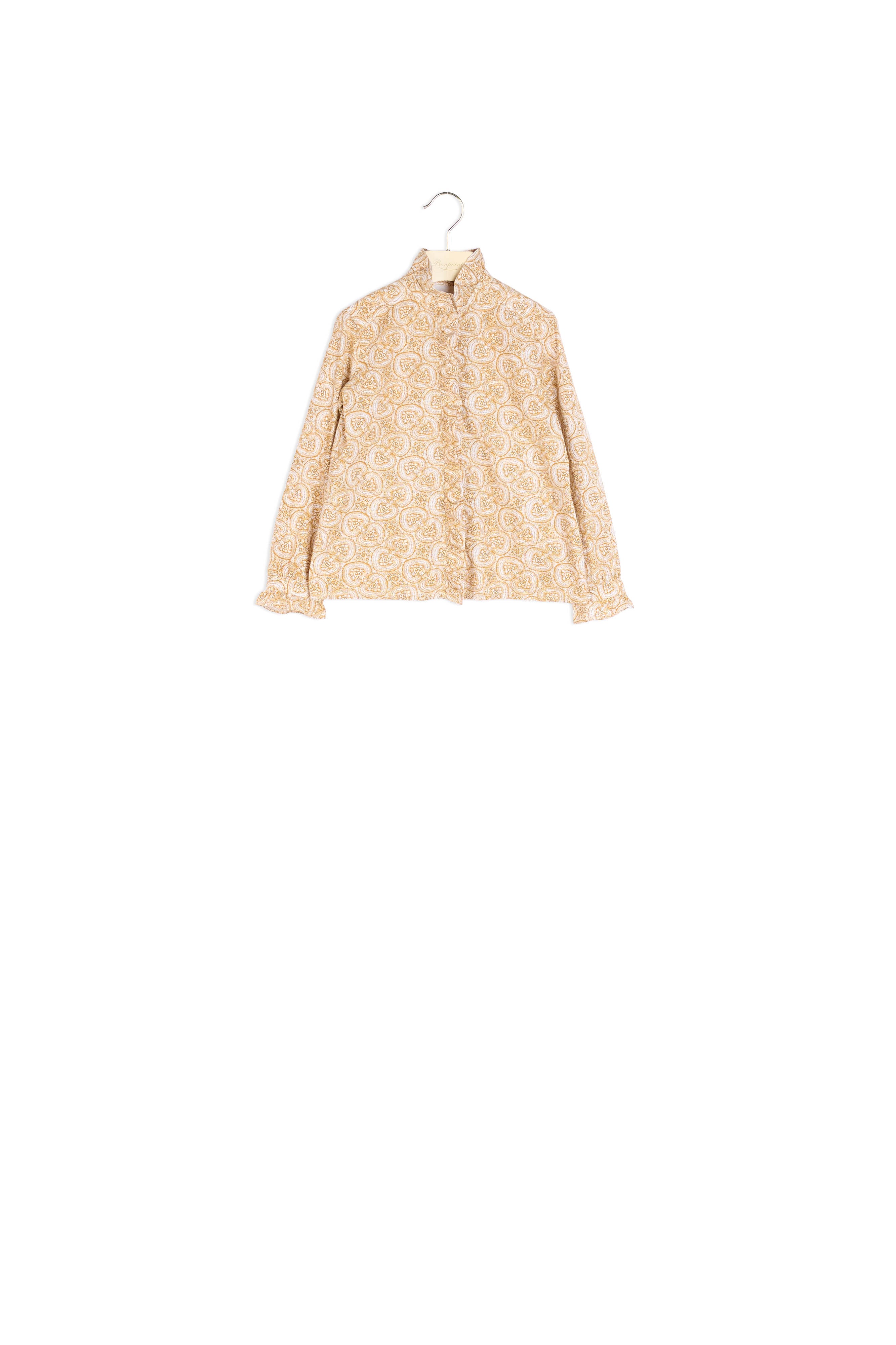 Blouse en coton bio imprimé - Bonpoint vintage