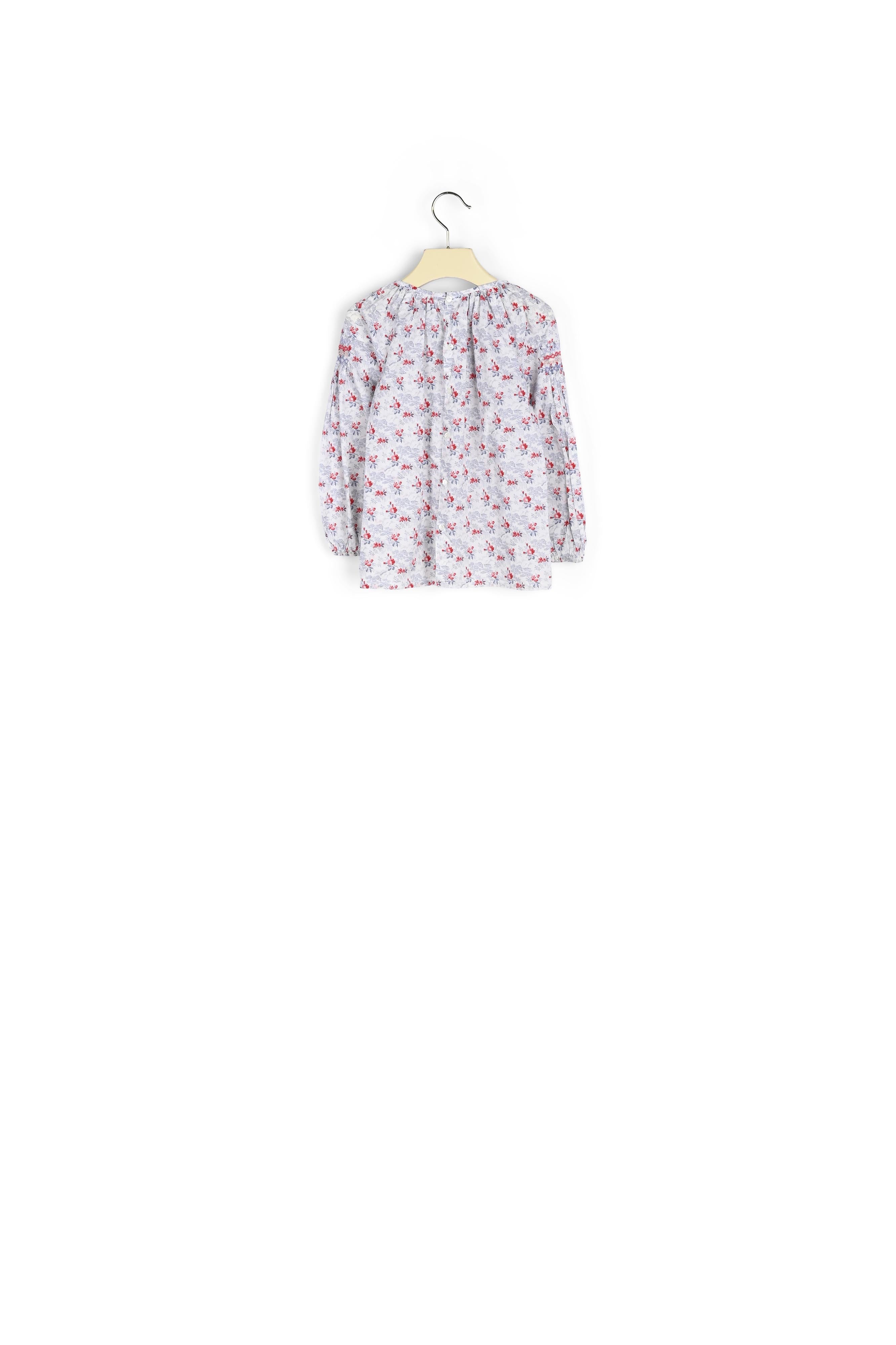 Blouse tissu Liberty exclusif fille - Bonpoint vintage