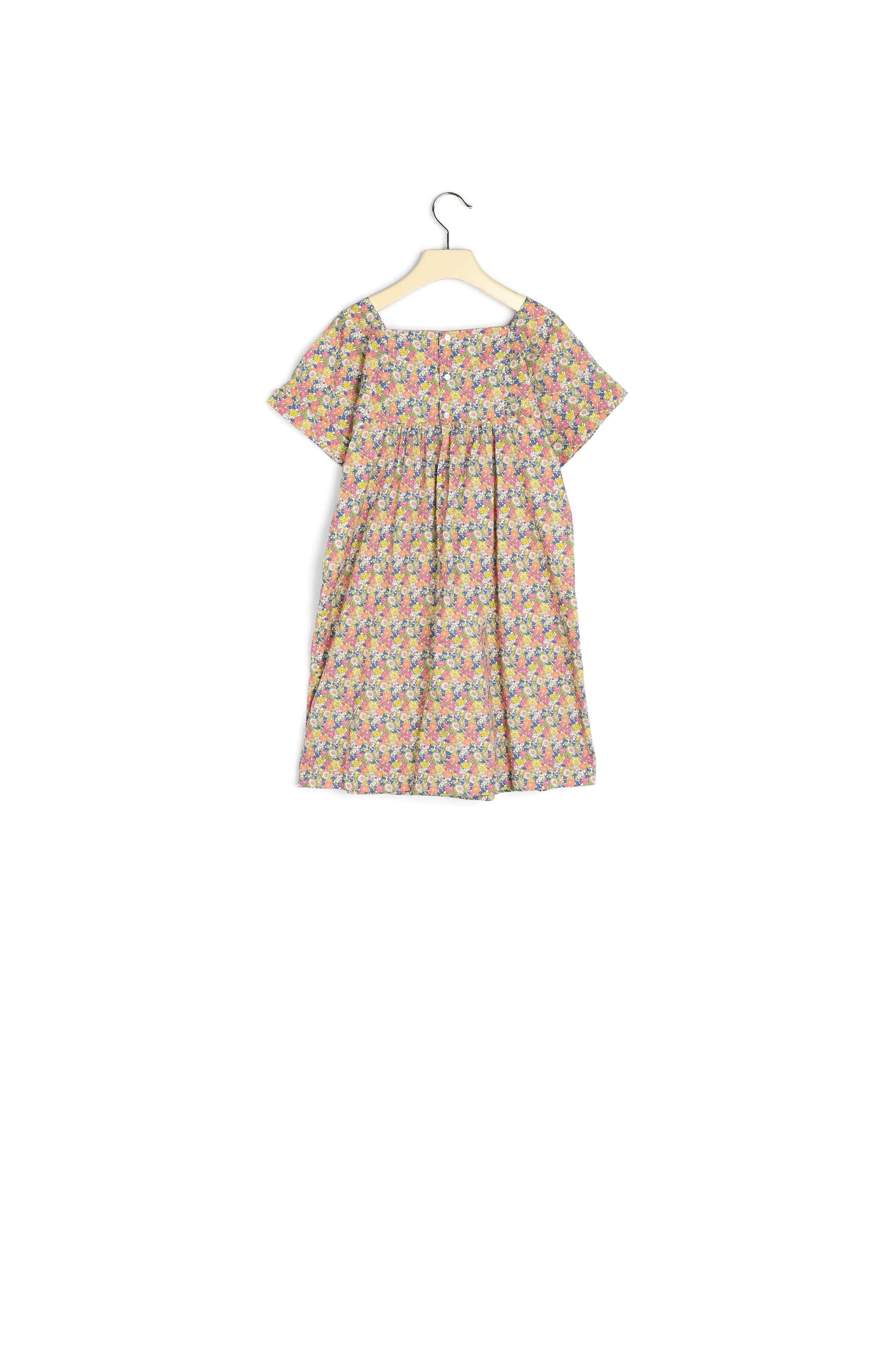 Robe en tissu liberty exclusif - Bonpoint vintage