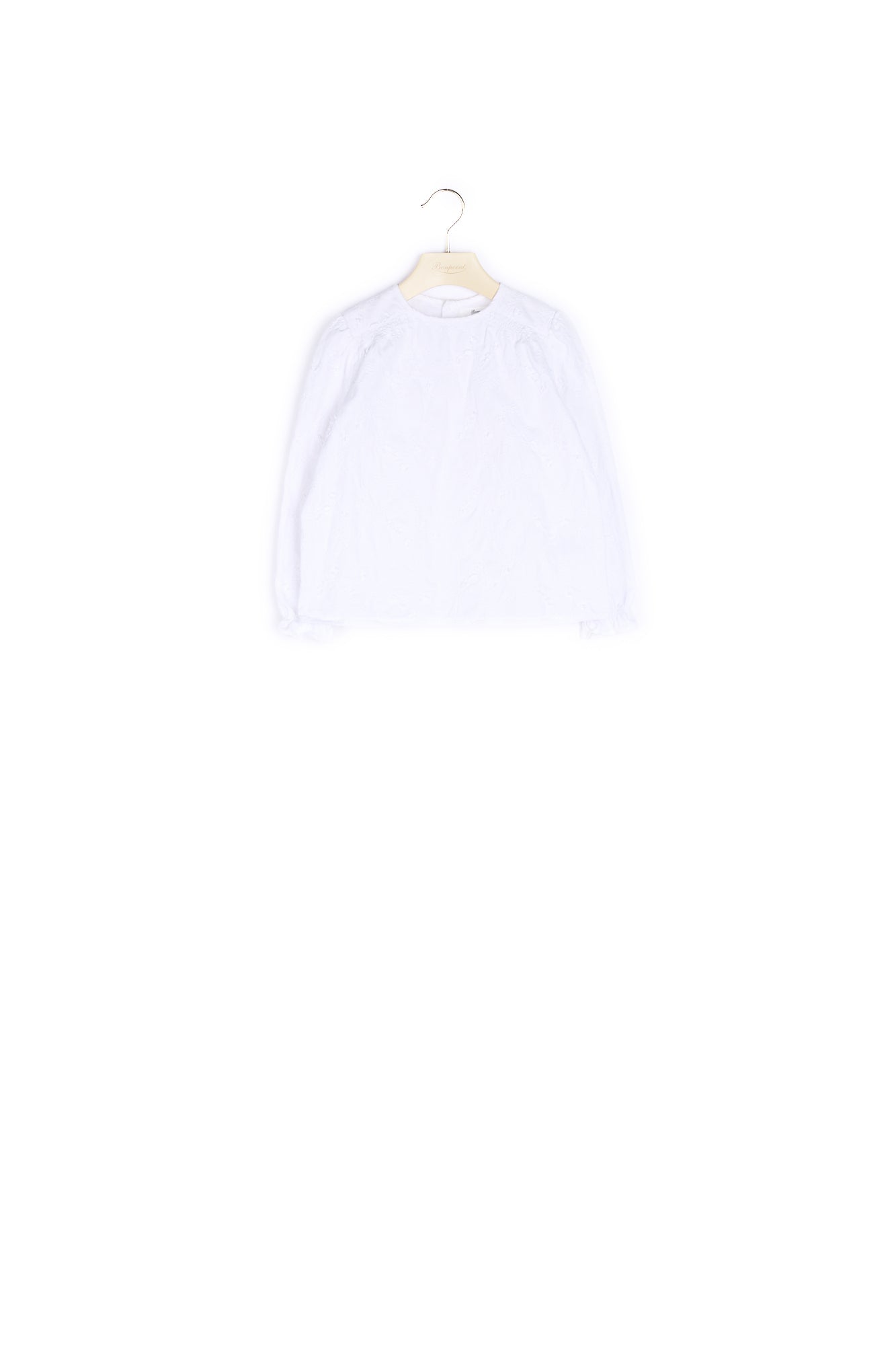 Blouse twill brodé fille - Bonpoint vintage