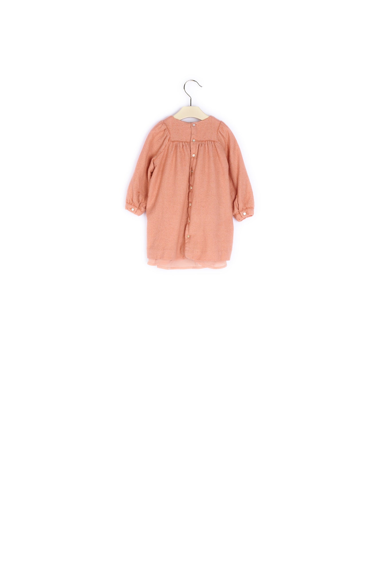 Robe en twill brodé bébé - Bonpoint vintage