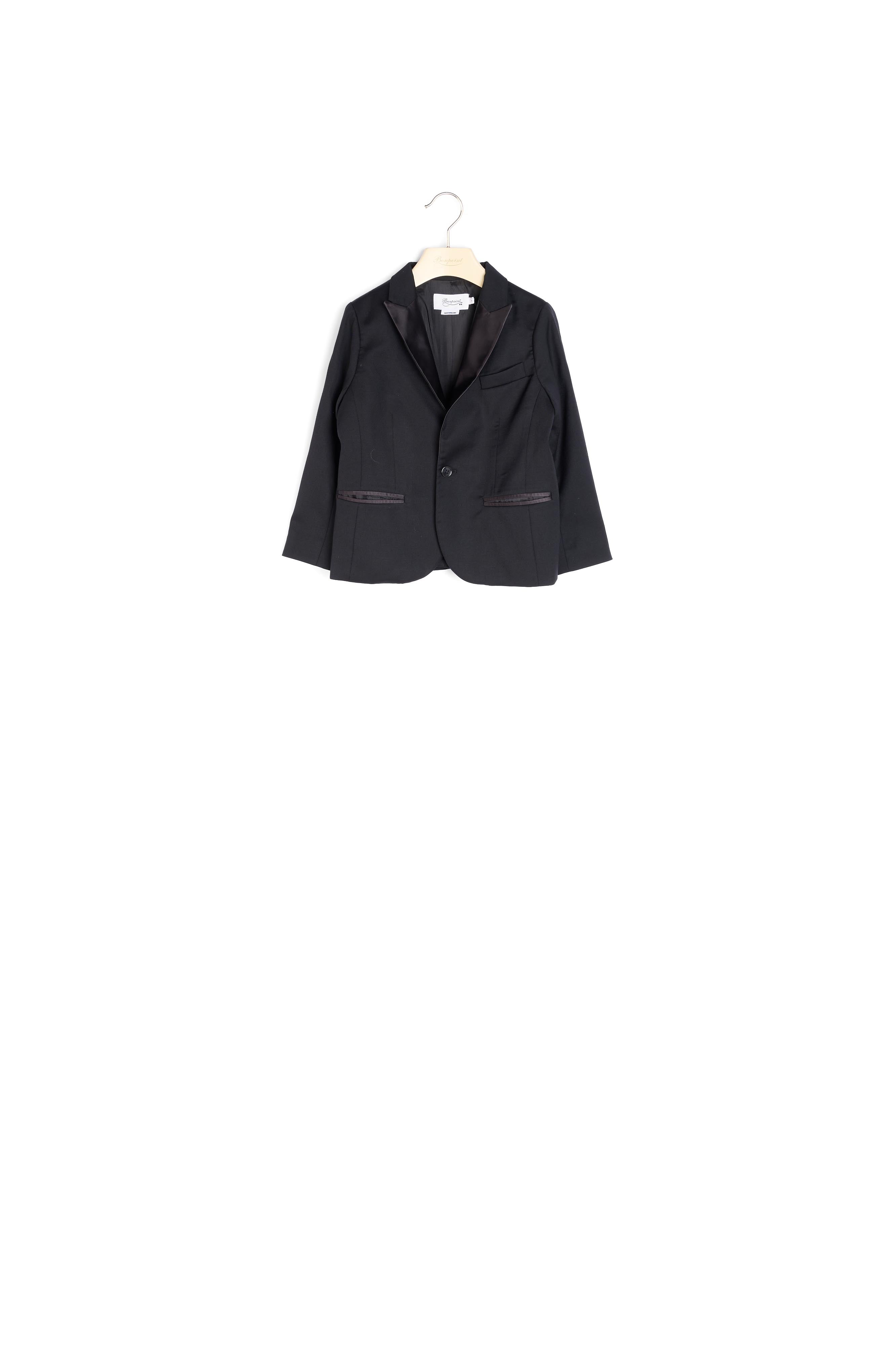 Veste de smoking en sergé de laine - Bonpoint vintage