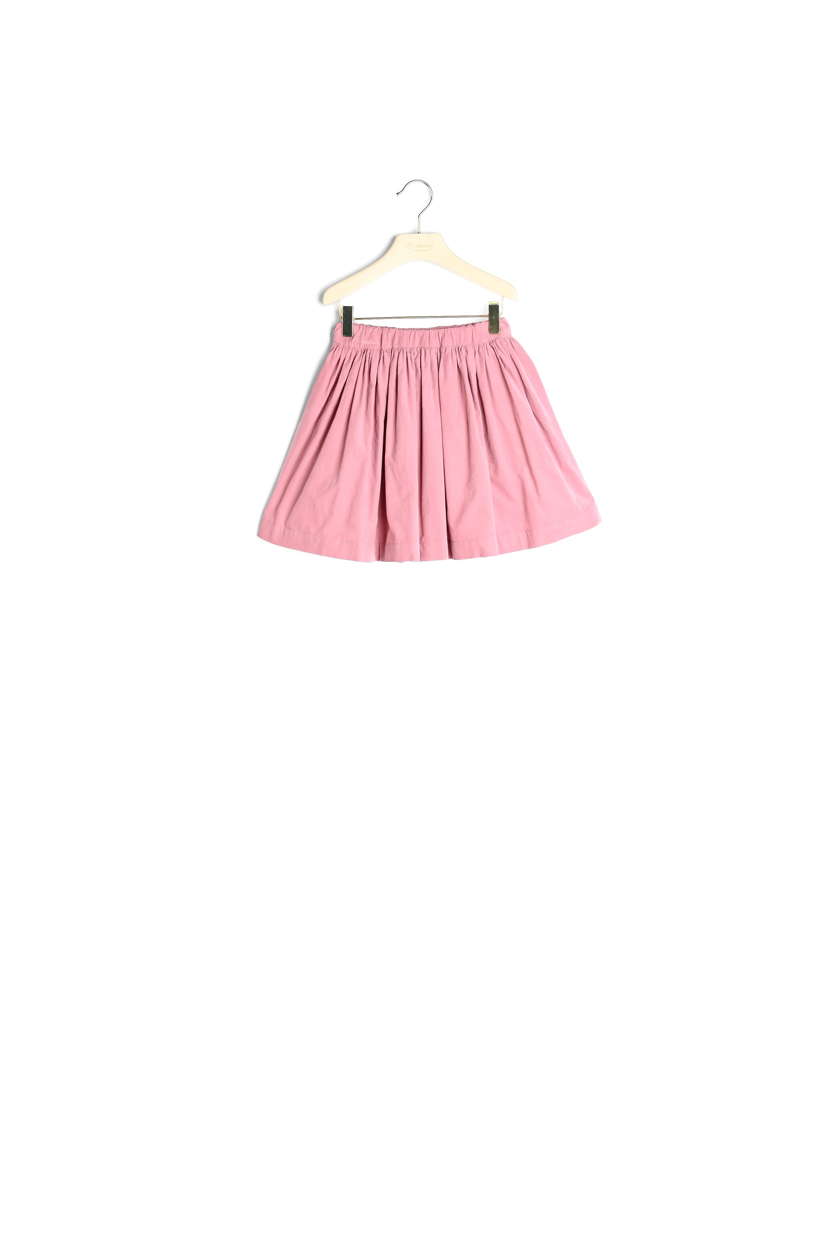 Jupe courte en velours milleraies - Bonpoint vintage