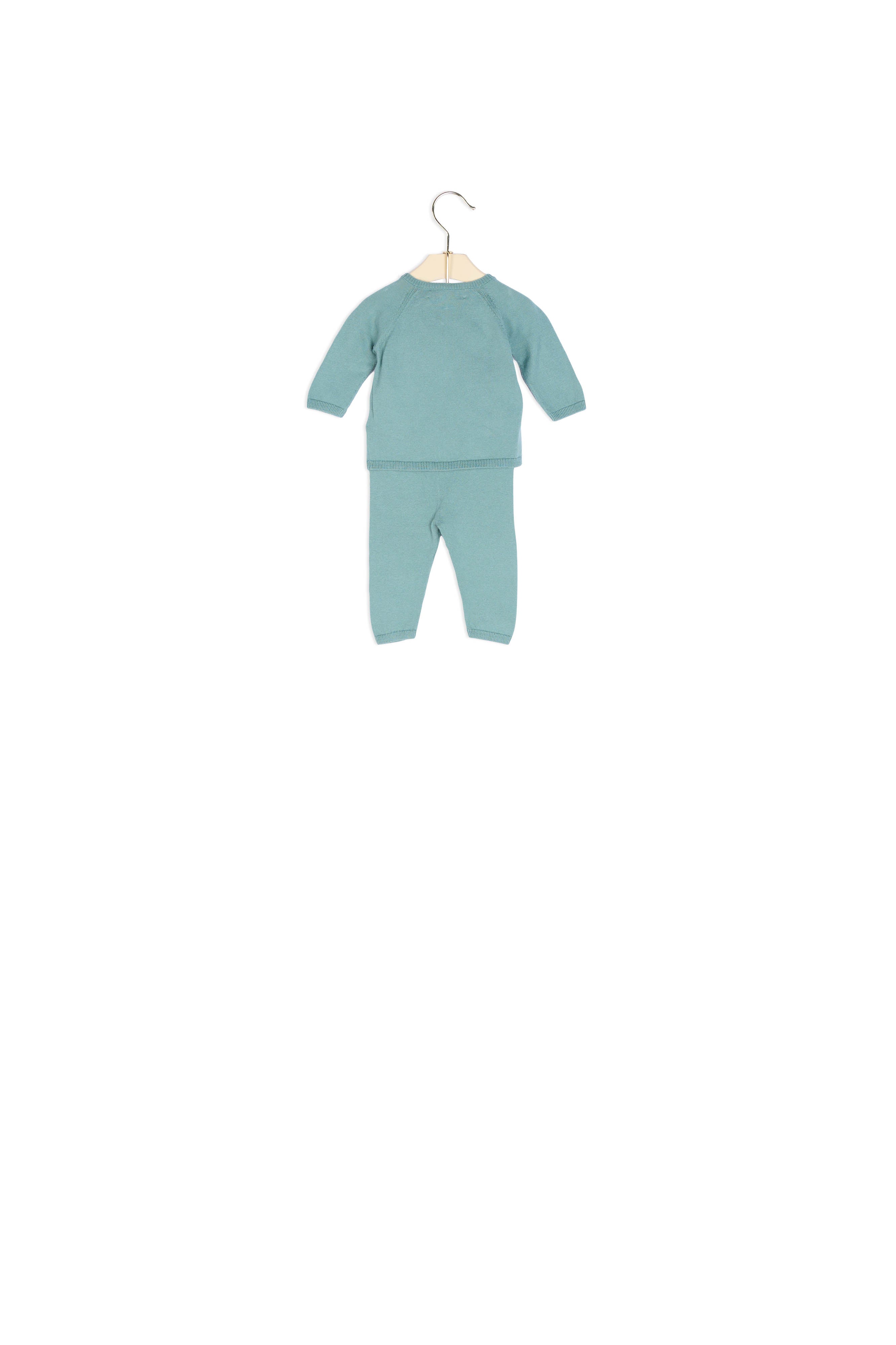 Ensemble en coton uni - Bonpoint vintage