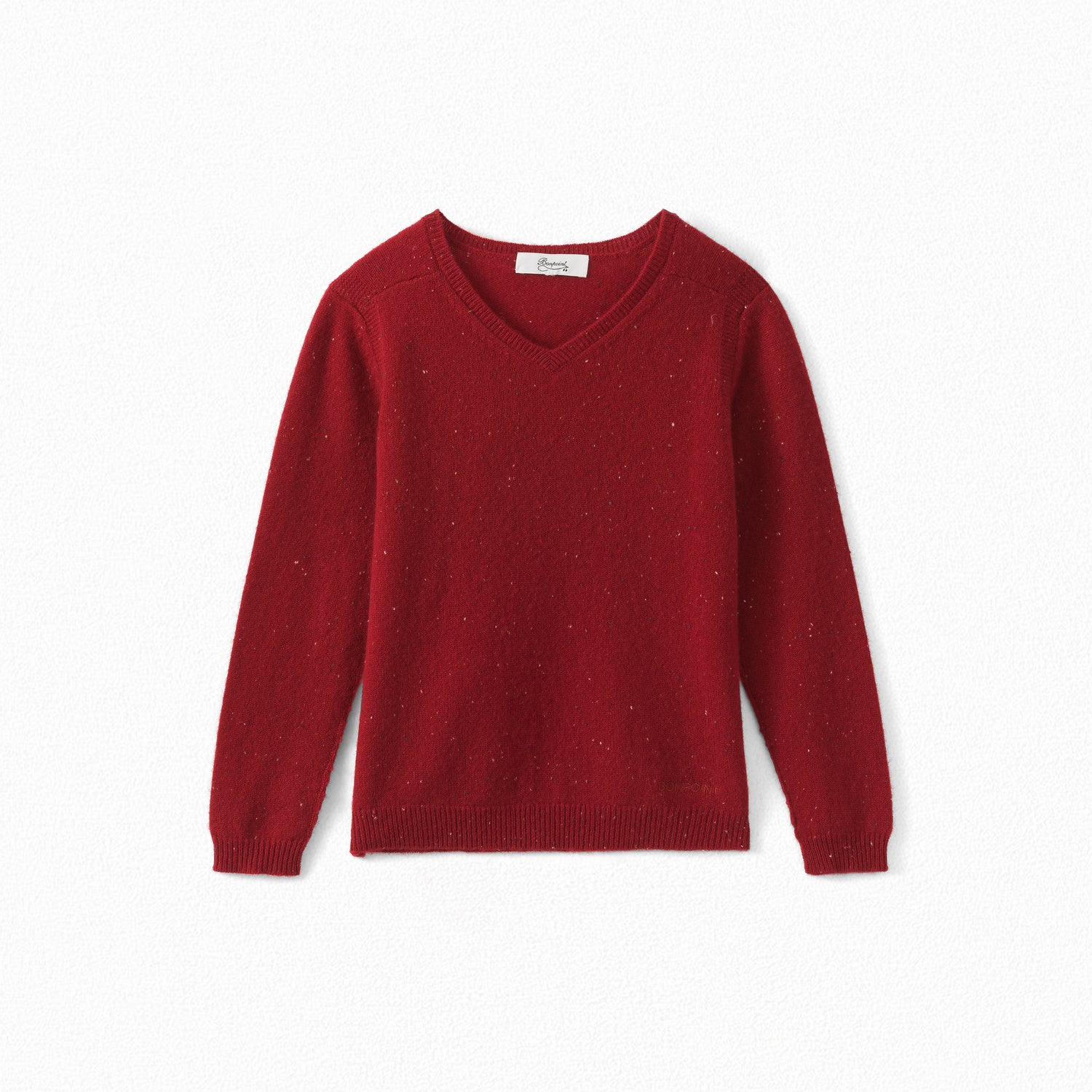Pull col V en cachemire - Bonpoint vintage