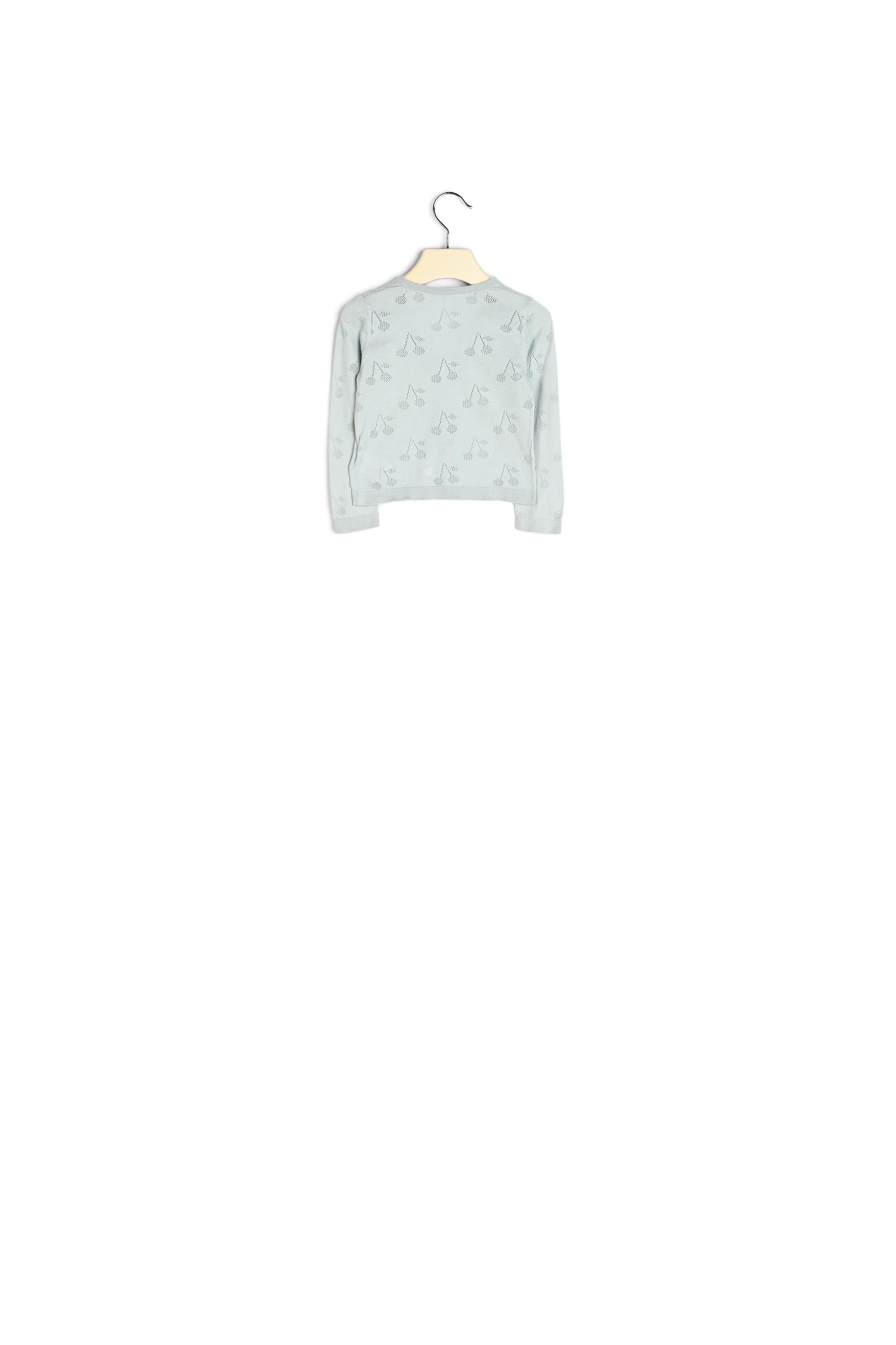 Cardigan en coton ajouré bébé - Bonpoint vintage
