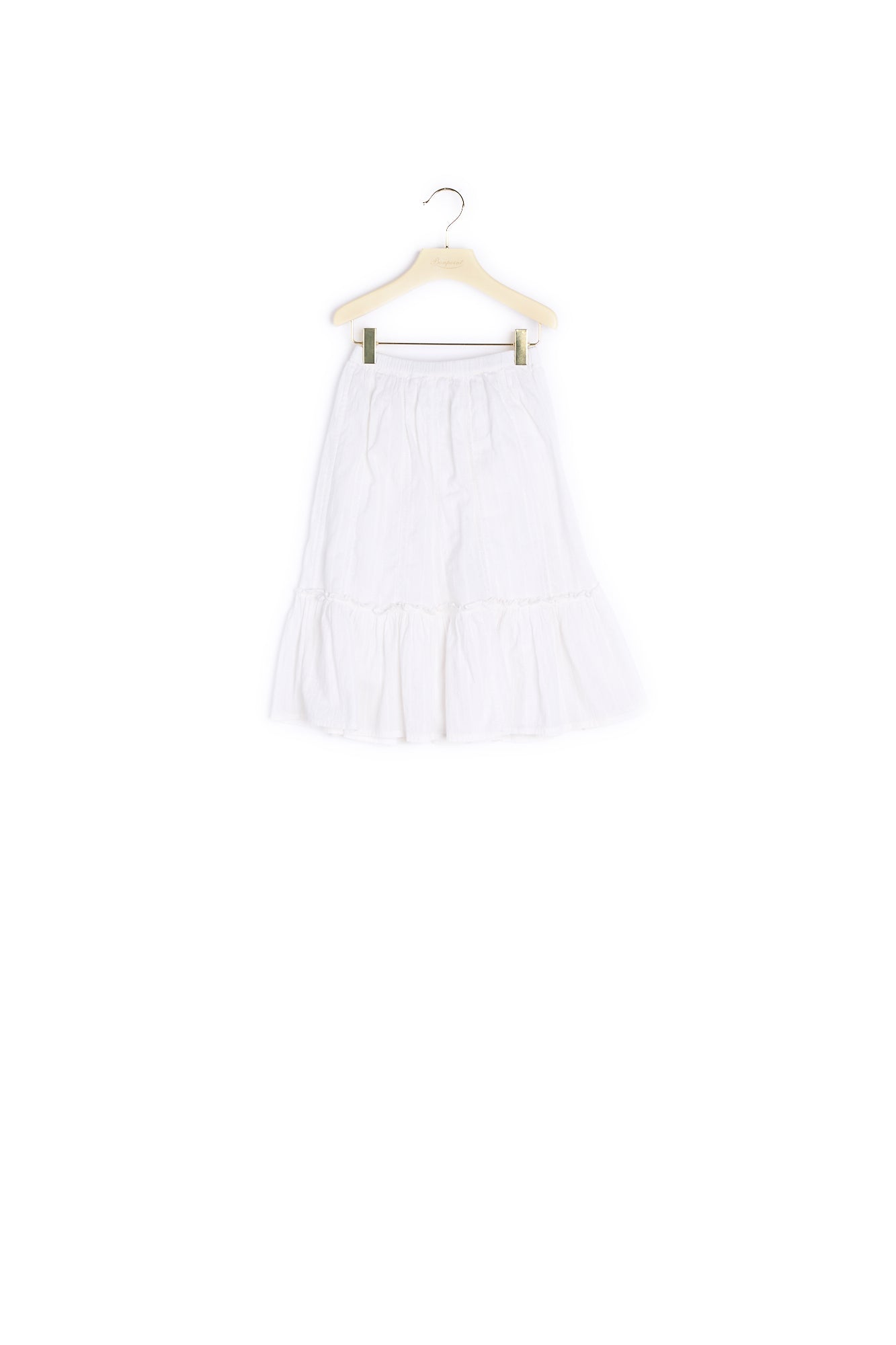 Jupon en coton et dentelle - Bonpoint vintage
