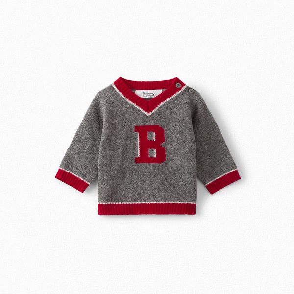 Pull B à coudières - Bonpoint vintage