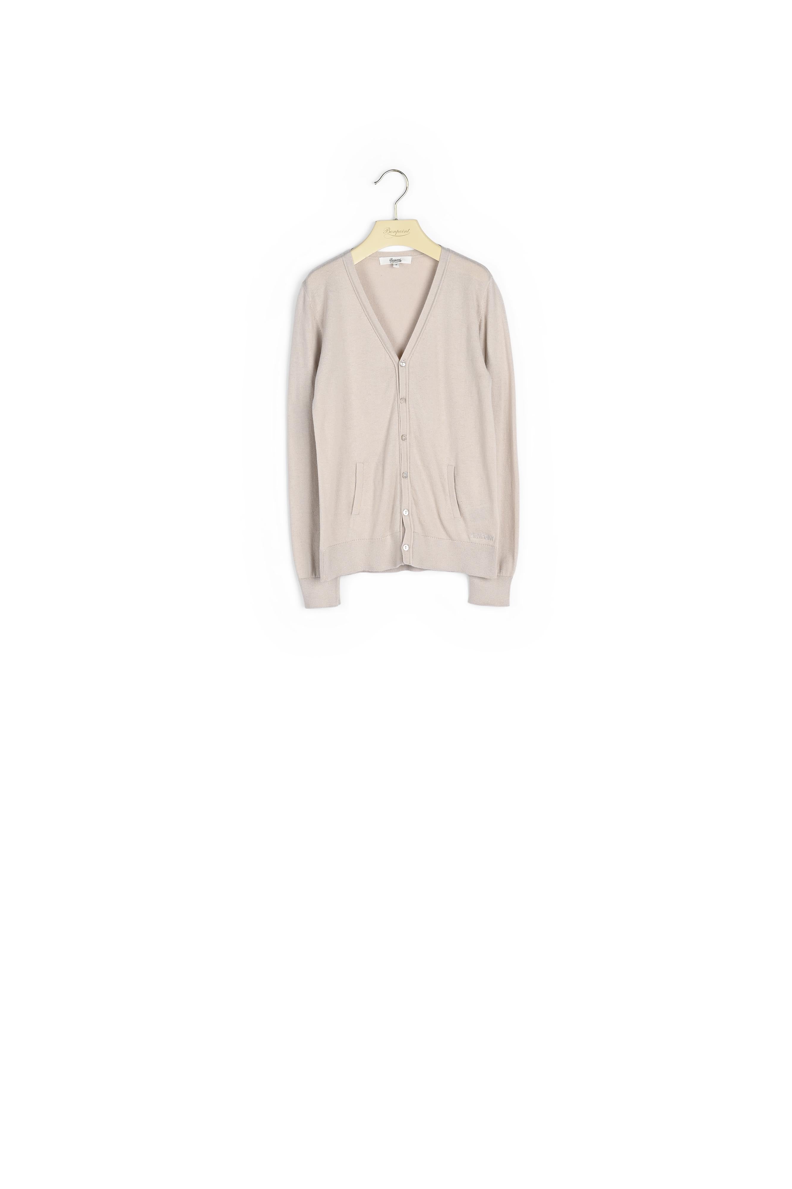 Cardigan en coton et cachemire - Bonpoint vintage