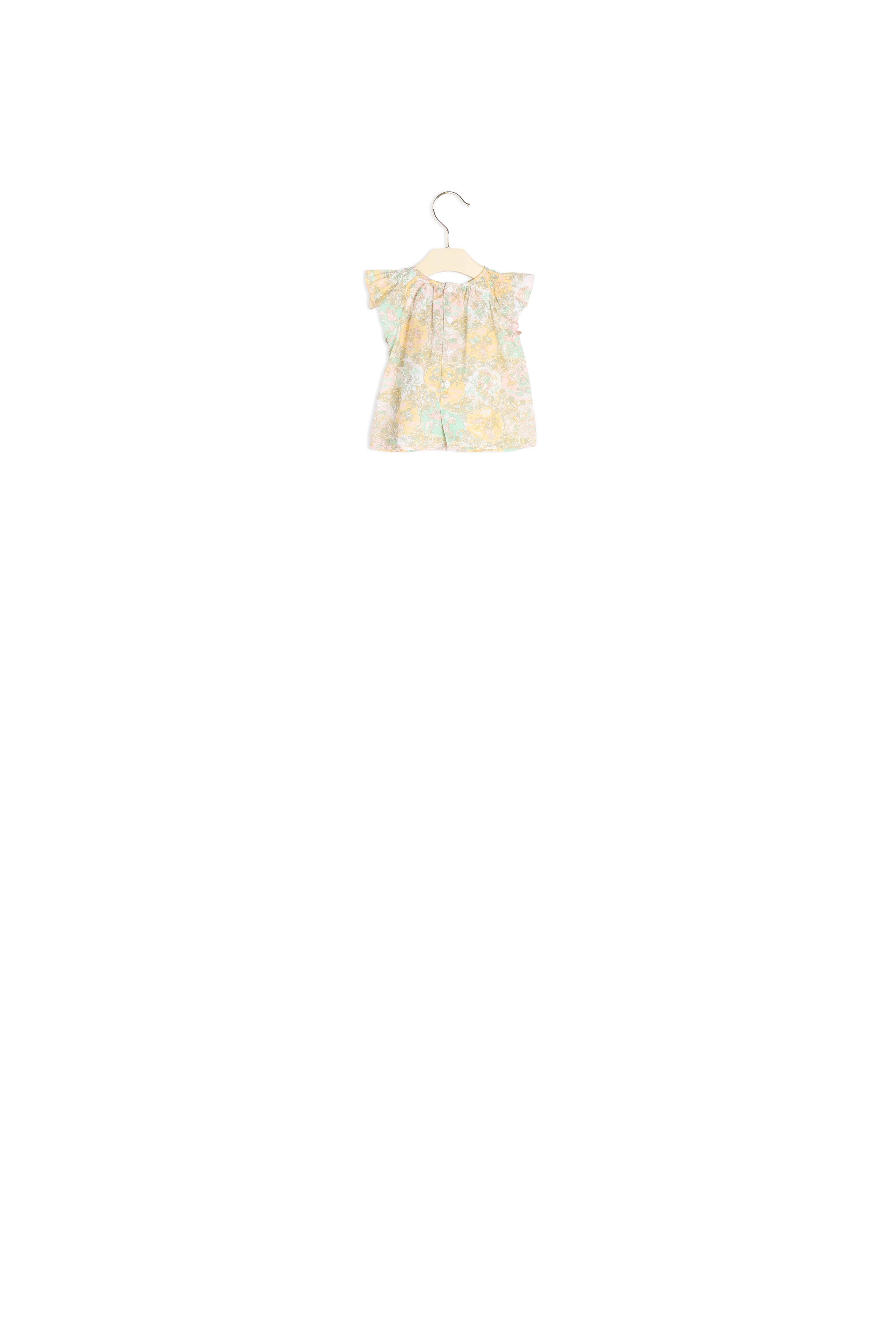 Blouse en tissu Liberty exclusif bébé - Bonpoint vintage