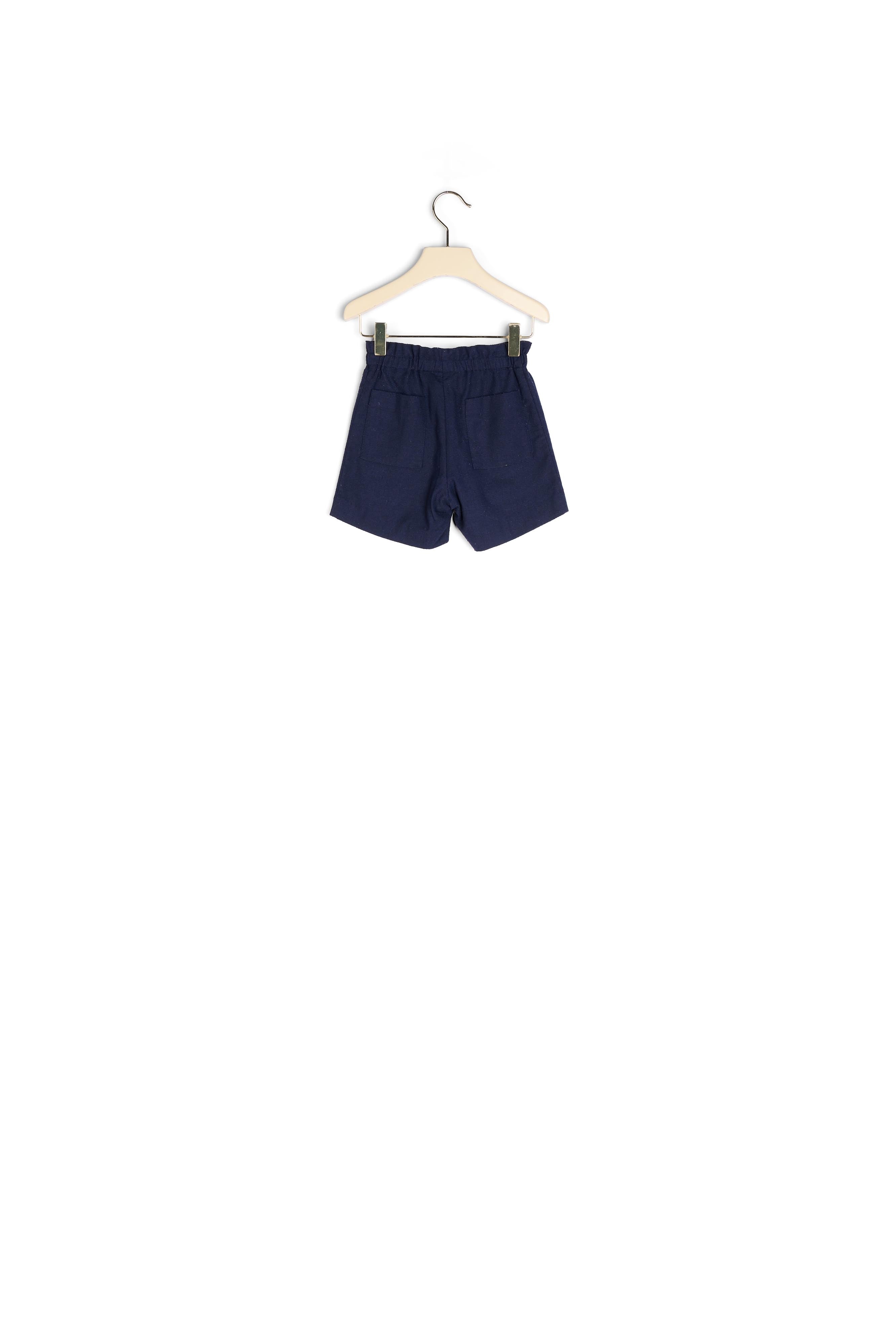 Short élastiqué en flanelle - Bonpoint vintage