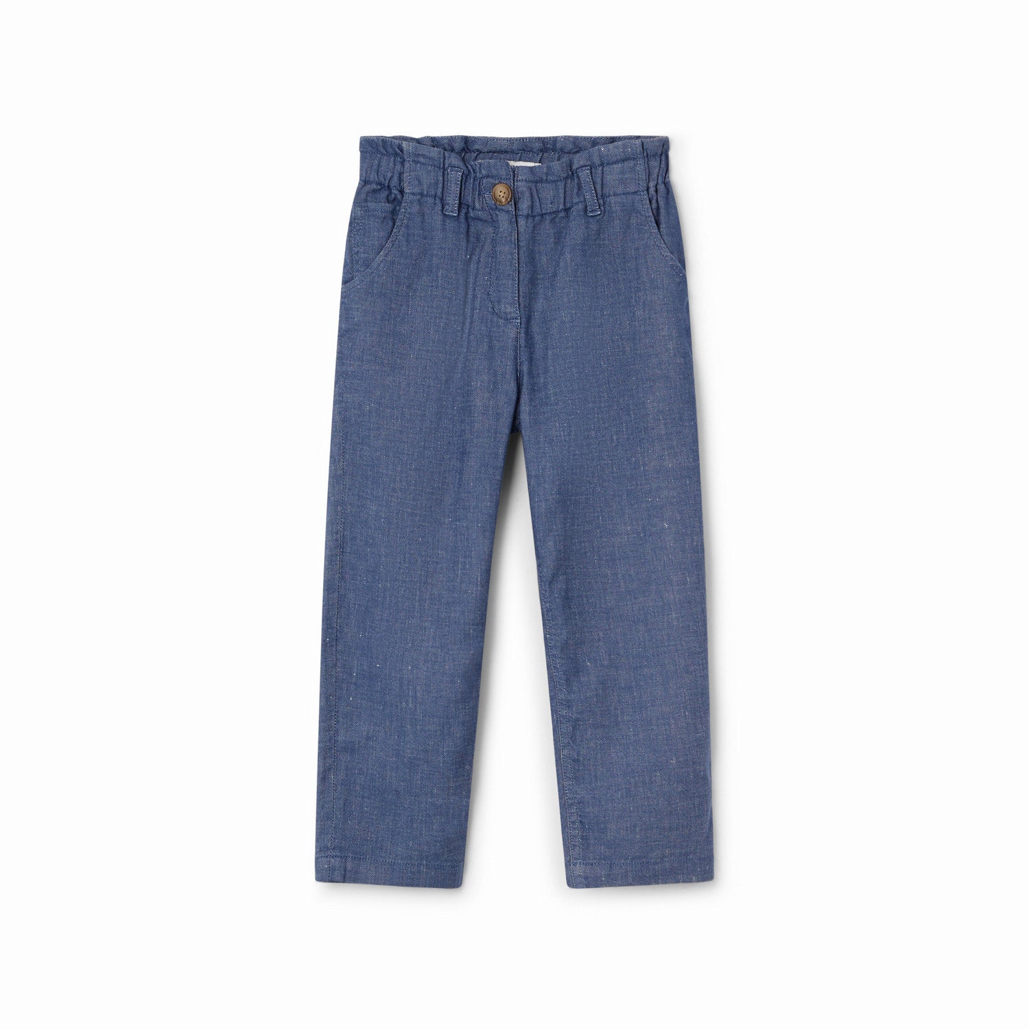 Mom jean en twill - Bonpoint vintage