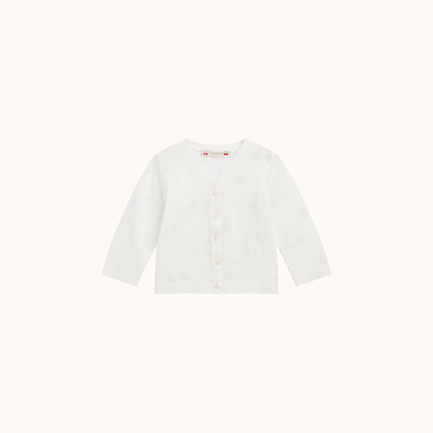 Cardigan ajouré - Bonpoint vintage