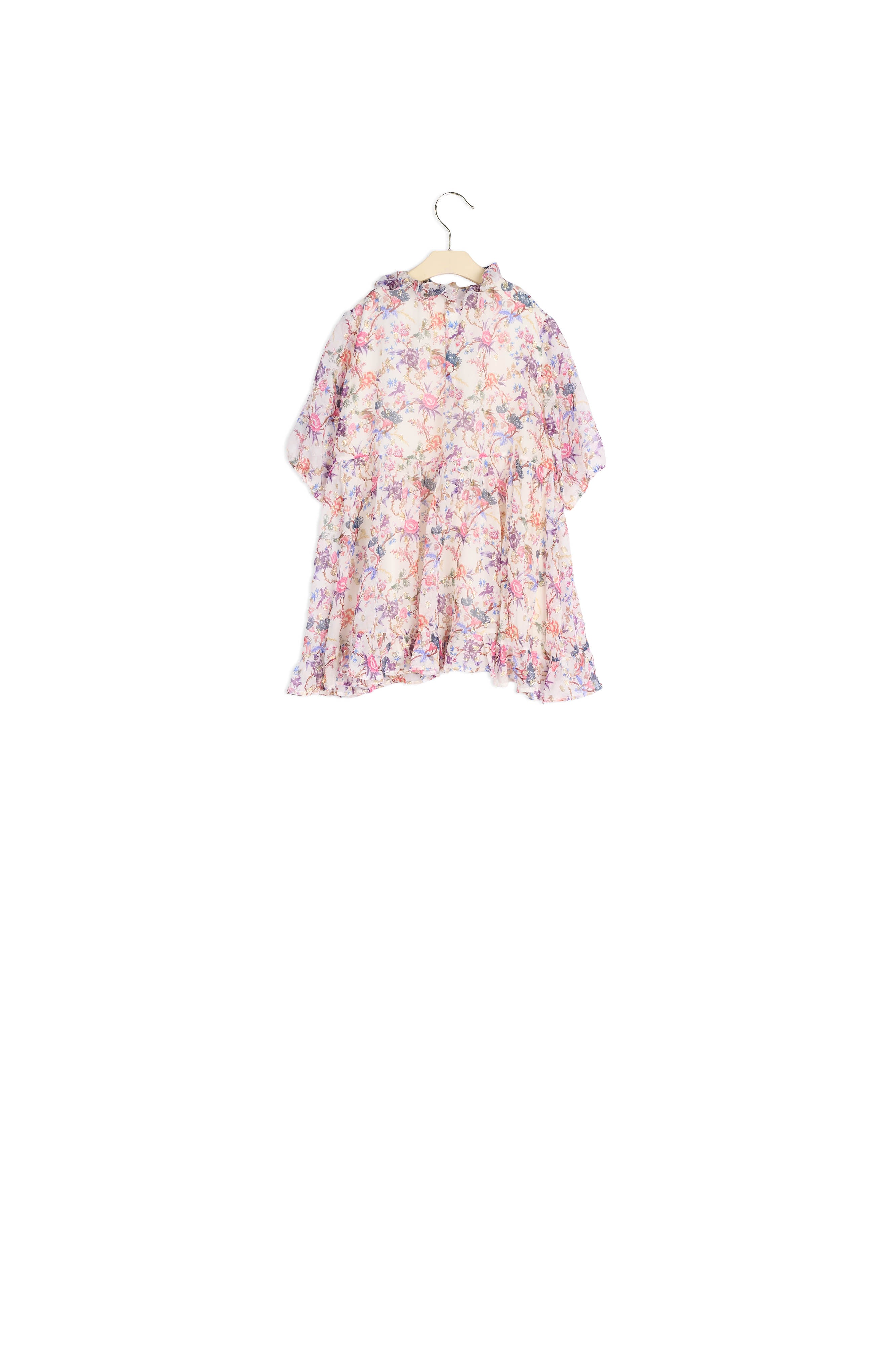 Robe en soie imprimée - Bonpoint vintage