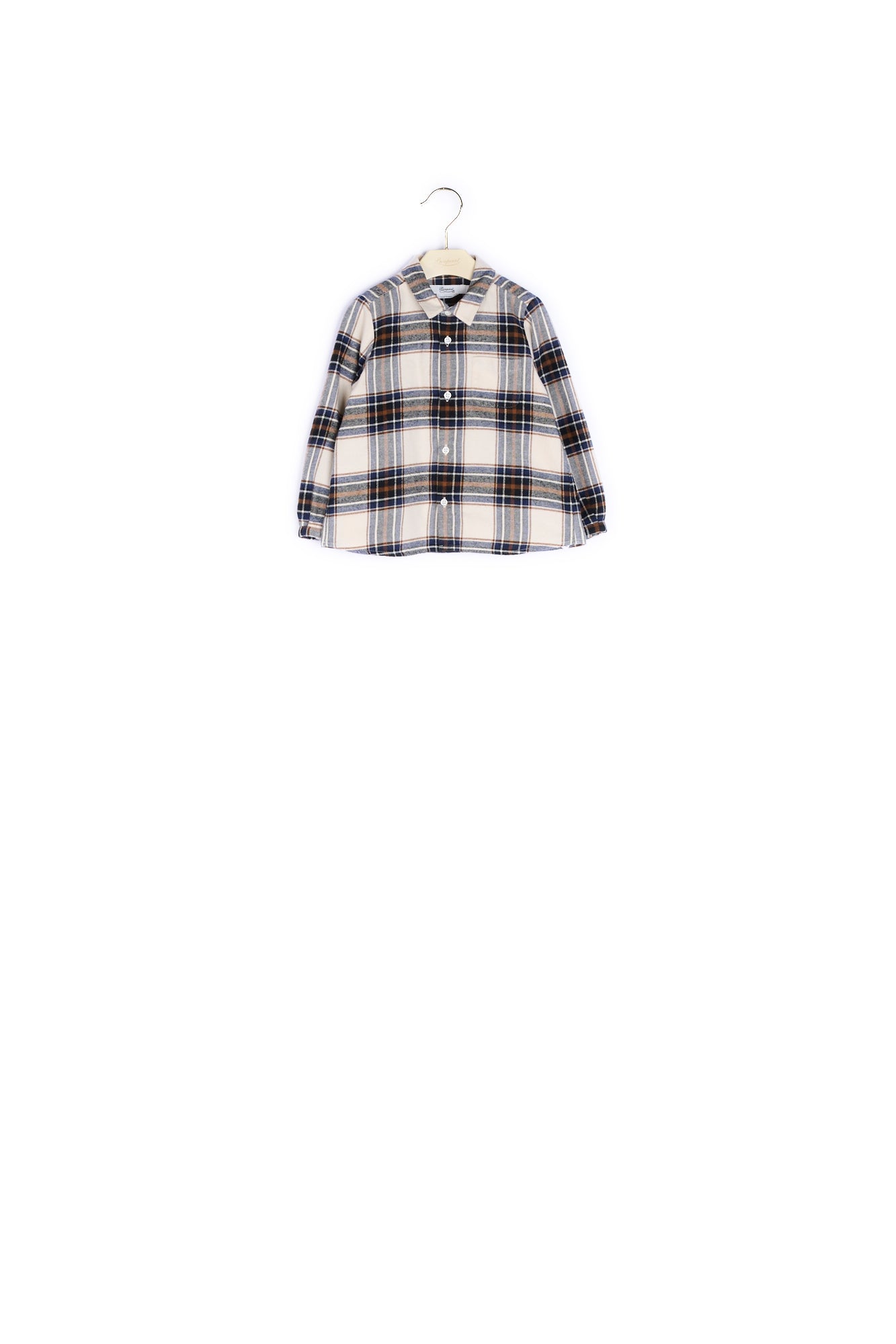 Chemise en twill émerisé bébé - Bonpoint vintage