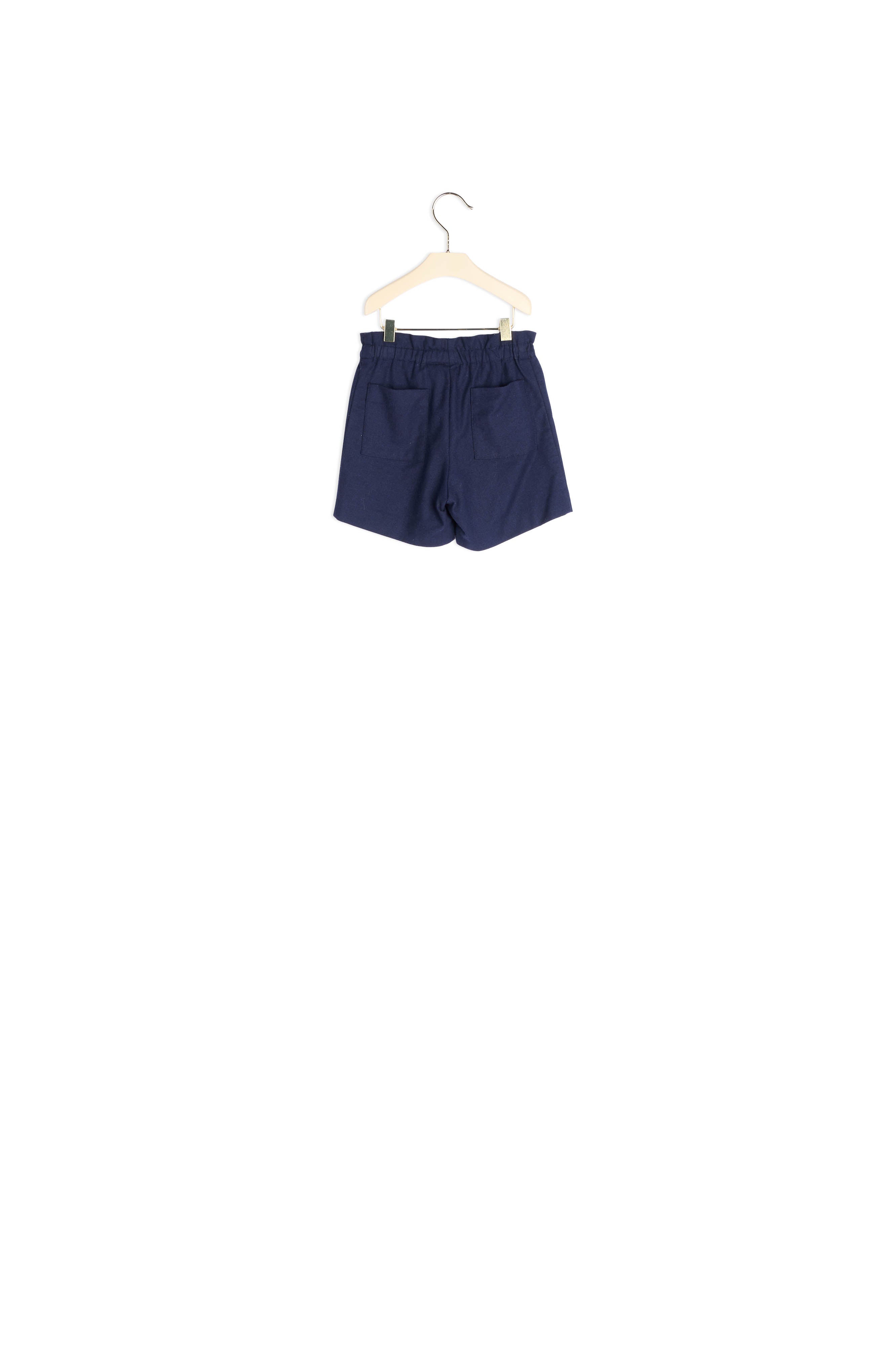 Short élastiqué en flanelle - Bonpoint vintage