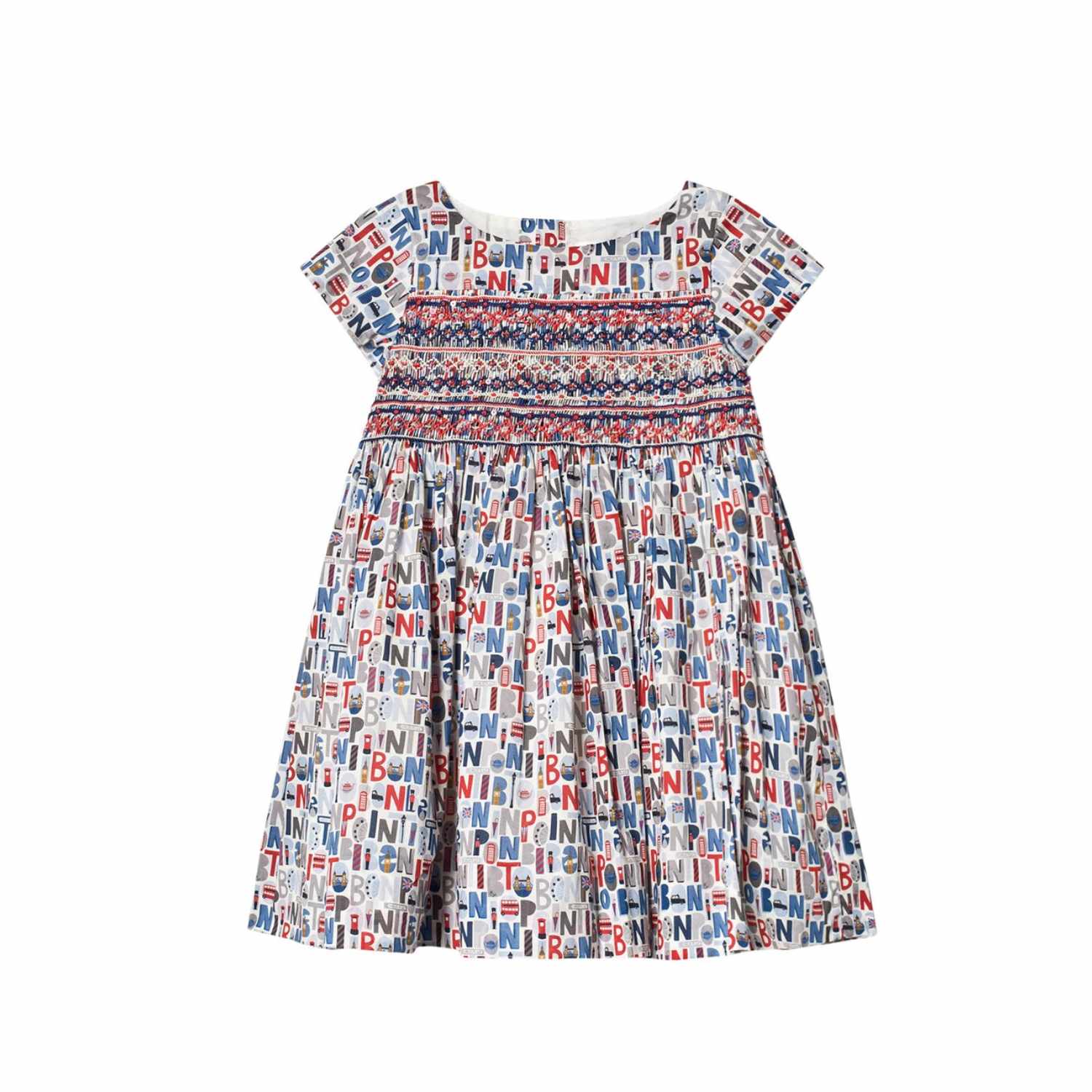 Robe en tissu Liberty - Bonpoint vintage