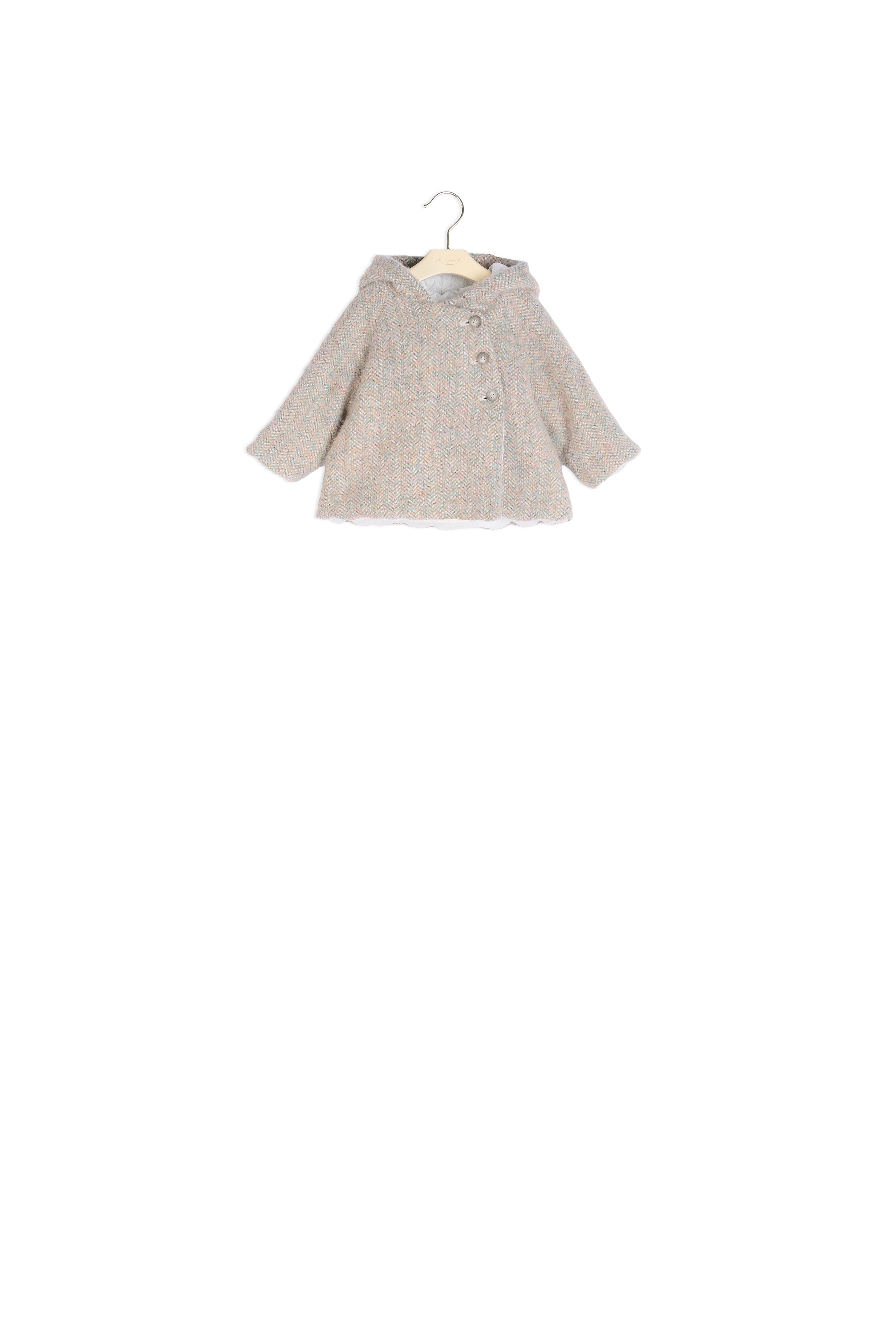 Manteau en tweed bébé - Bonpoint vintage