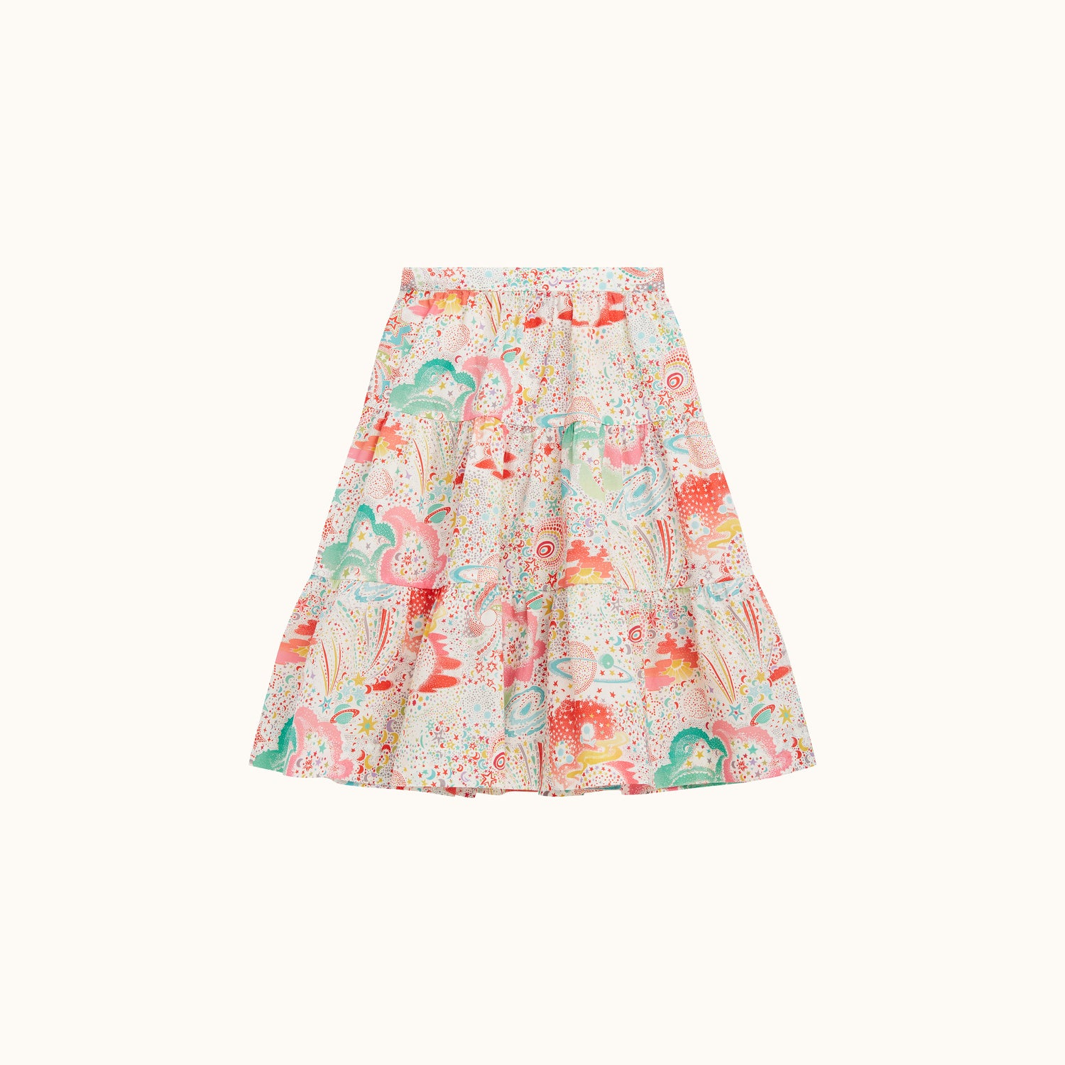 Jupe longue Lise imprimée Liberty - Bonpoint vintage