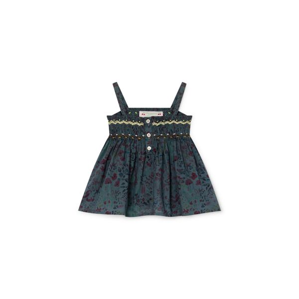 Blouse en tissu Liberty surteint - Bonpoint vintage
