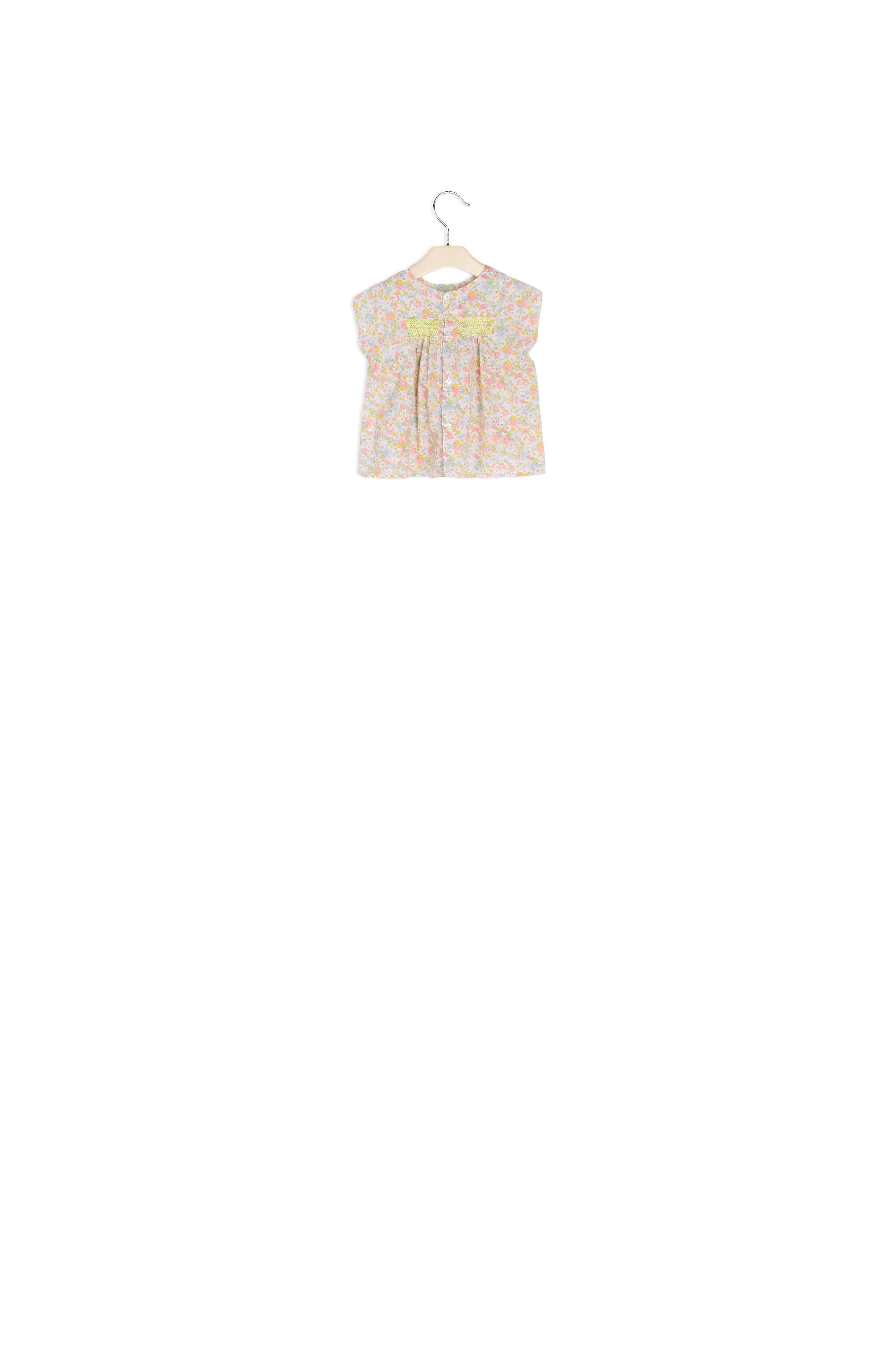 Blouse en tissu Liberty - Bonpoint vintage