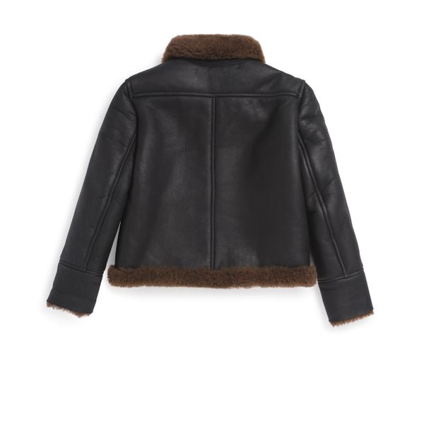 Blouson Peau Jefferson - Bonpoint vintage