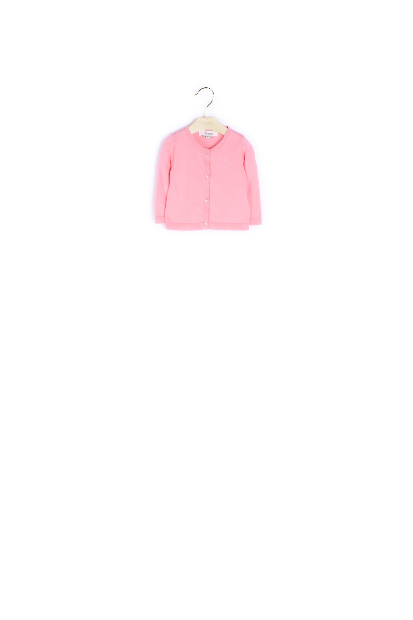 Cardigan en coton brodé - Bonpoint vintage
