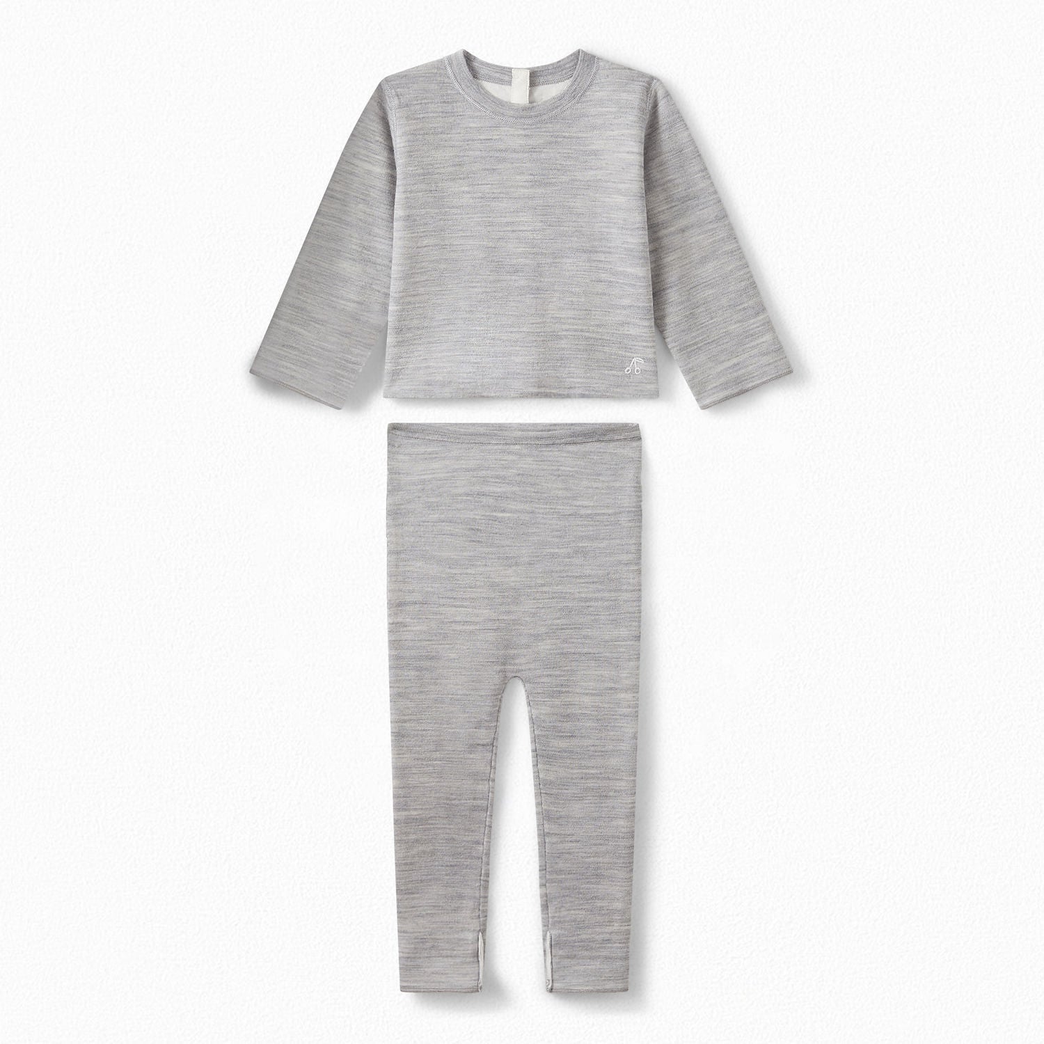 Ensemble en mérinos bébé - Bonpoint vintage
