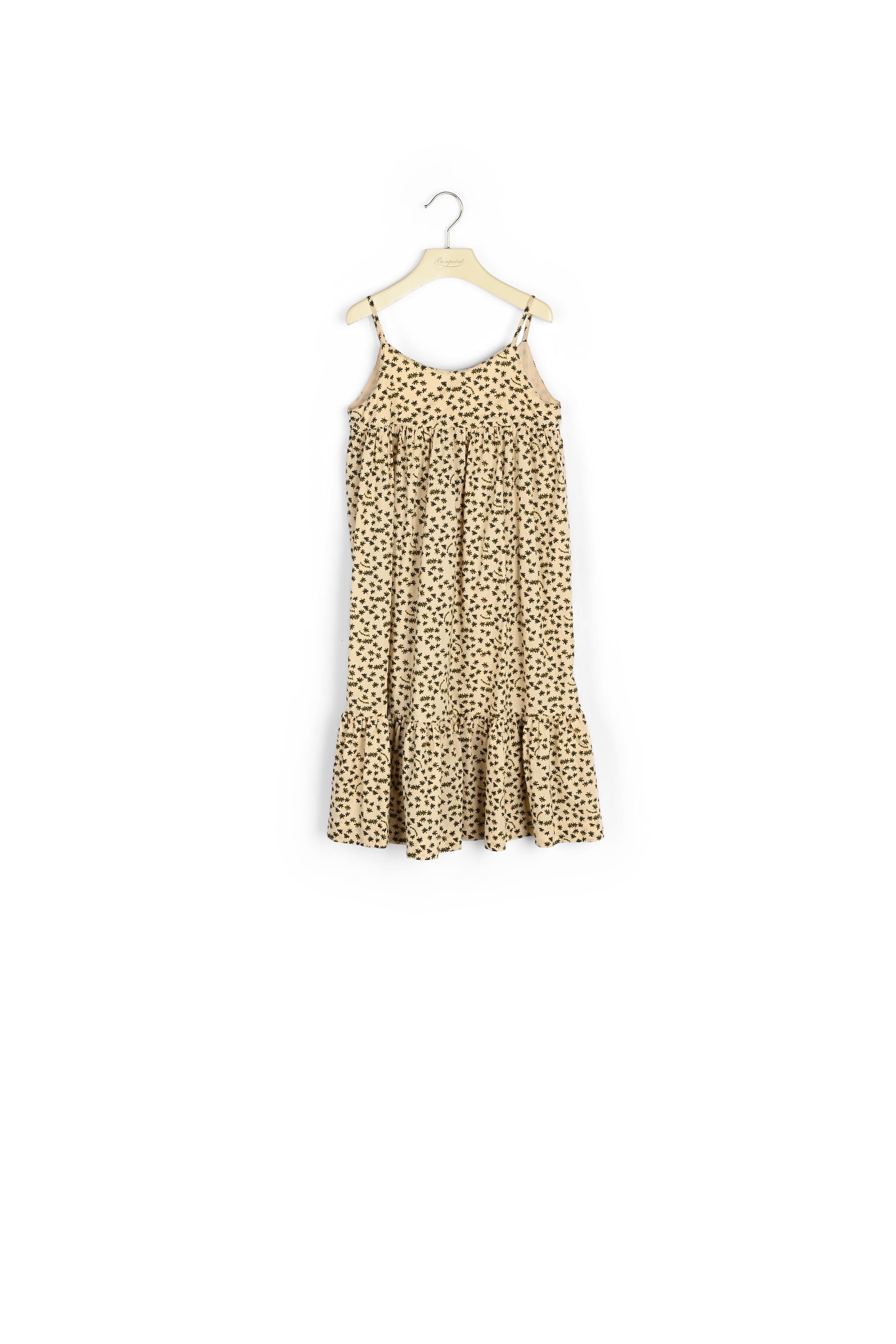 Robe en voile de coton imprimé - Bonpoint vintage
